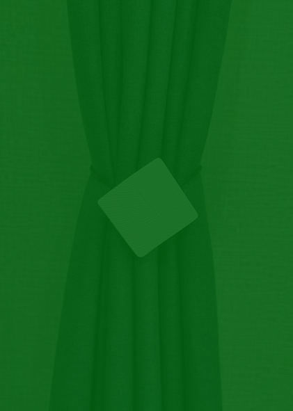 Dekorative magnet tie back