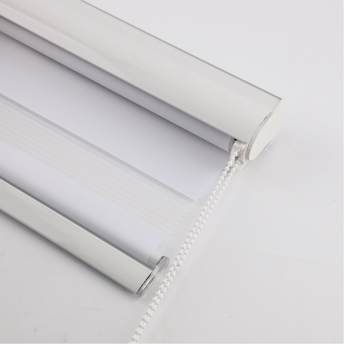 Wholesale Double Layers Day and Night Zebra Roller Blinds Shades Manual Spring Persiana for windows Zebra Blinds for Windows