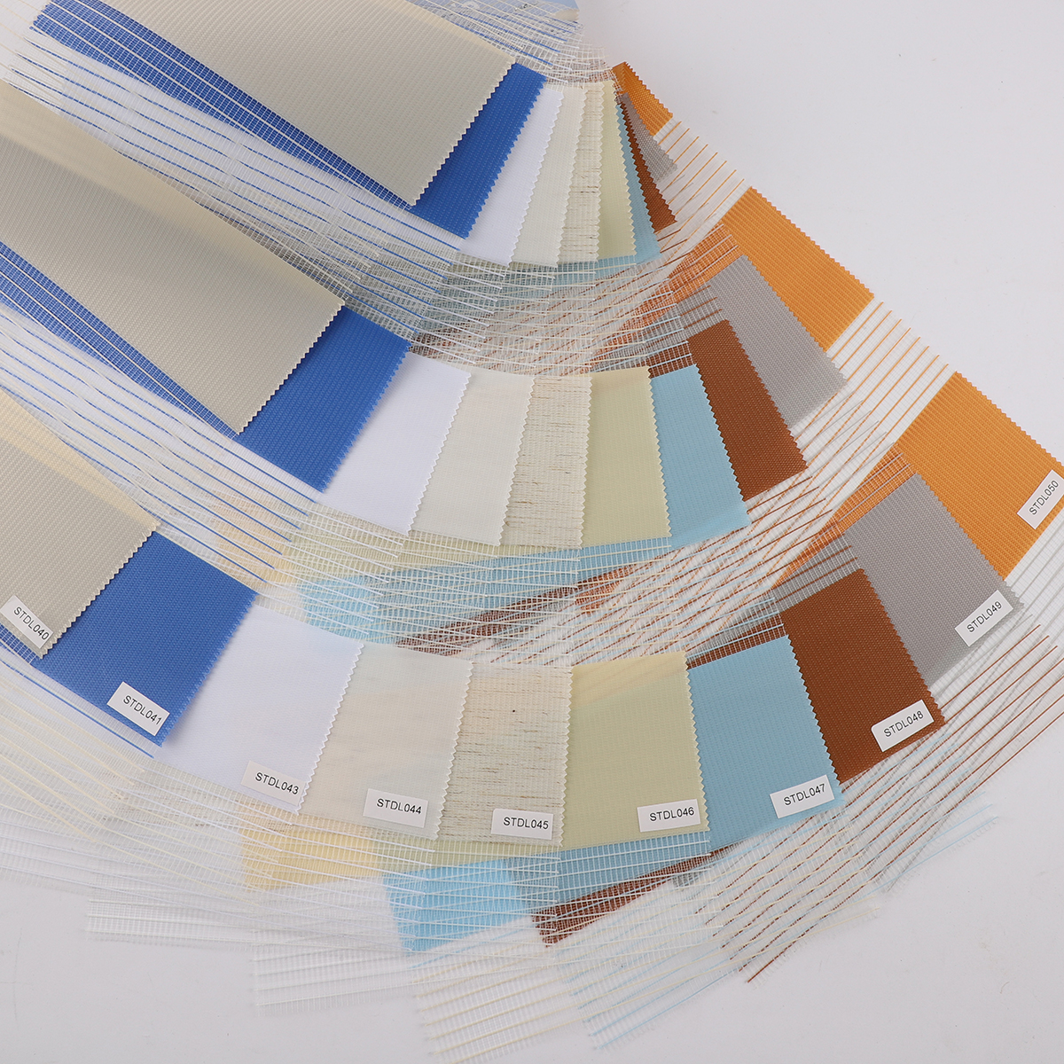 Wholesale Double Layers Day and Night Zebra Roller Blinds Shades Manual Spring Persiana for windows Zebra Blinds for Windows