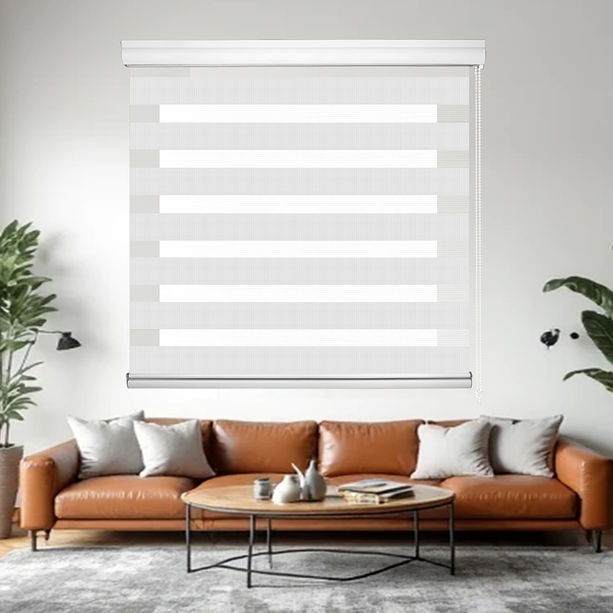 Wholesale Double Layers Day and Night Zebra Roller Blinds Shades Manual Spring Persiana for windows Zebra Blinds for Windows