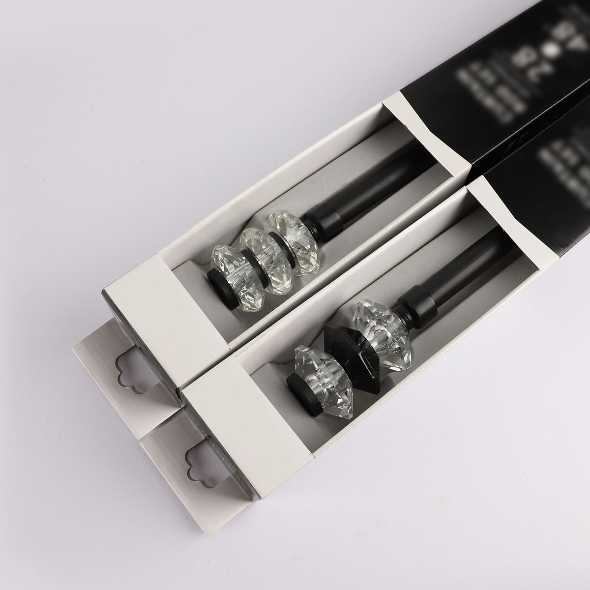 High Quality Eco-friendly Modern Style Aluminum Alloy Window Curtain Rod Accessories Customized Designs FAST Installation