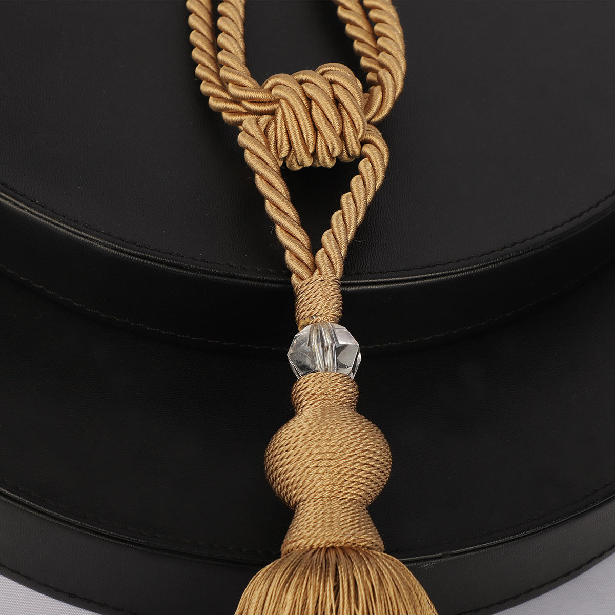 Luxury Modern Decorative Window Curtain Rod Fittings High Quality Curtain Cord Tiebacks Accessories for Curtain Poles & Tracks