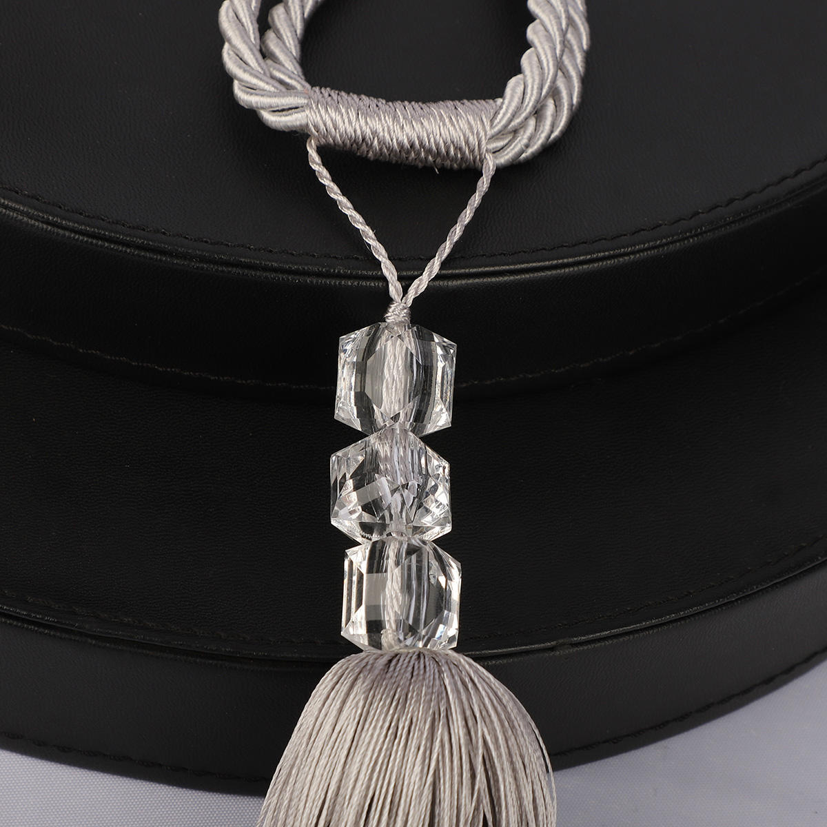 Modern Luxury High Quality Simple Crystal Shining Curtain Tieback Tassel Quality Decorative Accessory for Home Decor Price