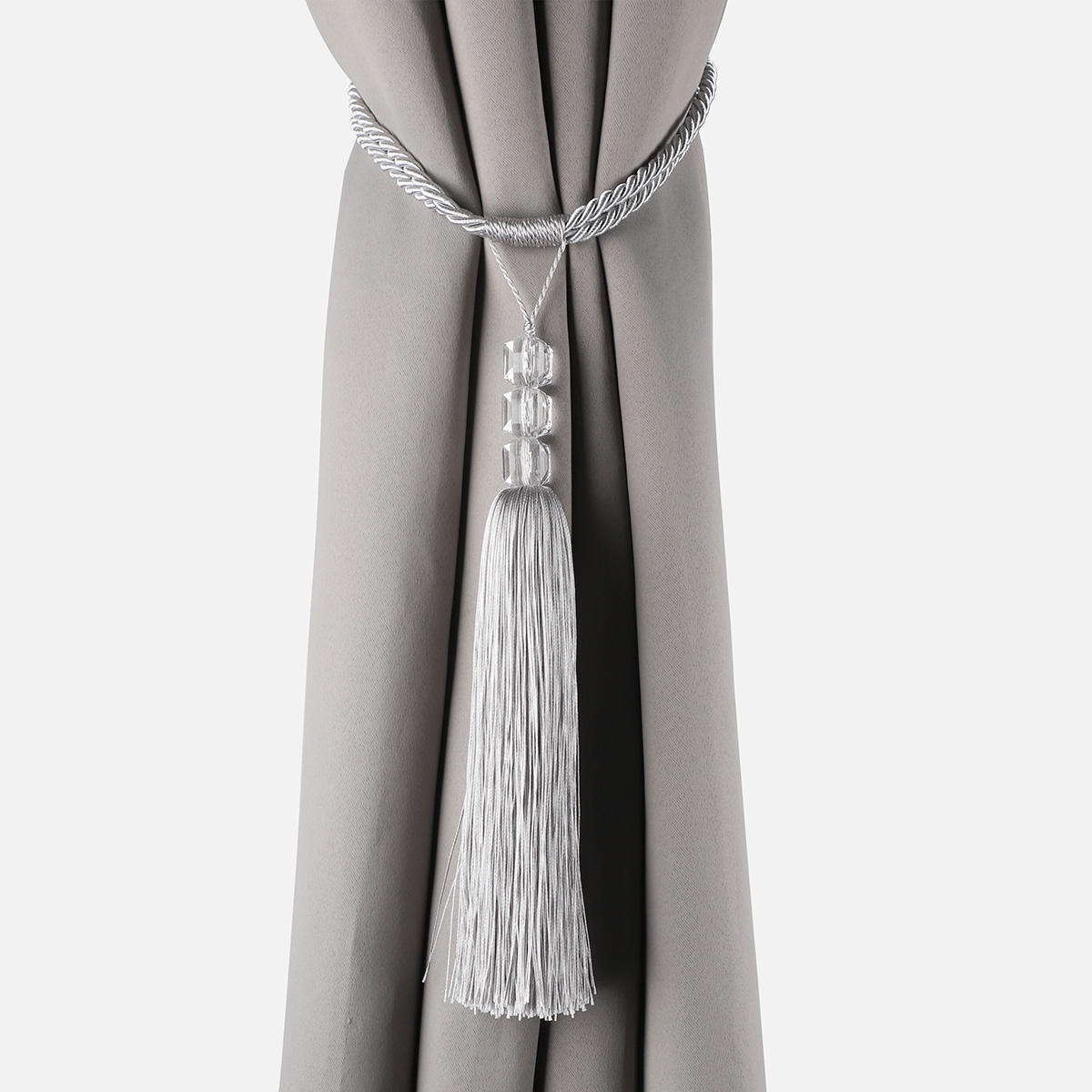 Modern Luxury High Quality Simple Crystal Shining Curtain Tieback Tassel Quality Decorative Accessory for Home Decor Price
