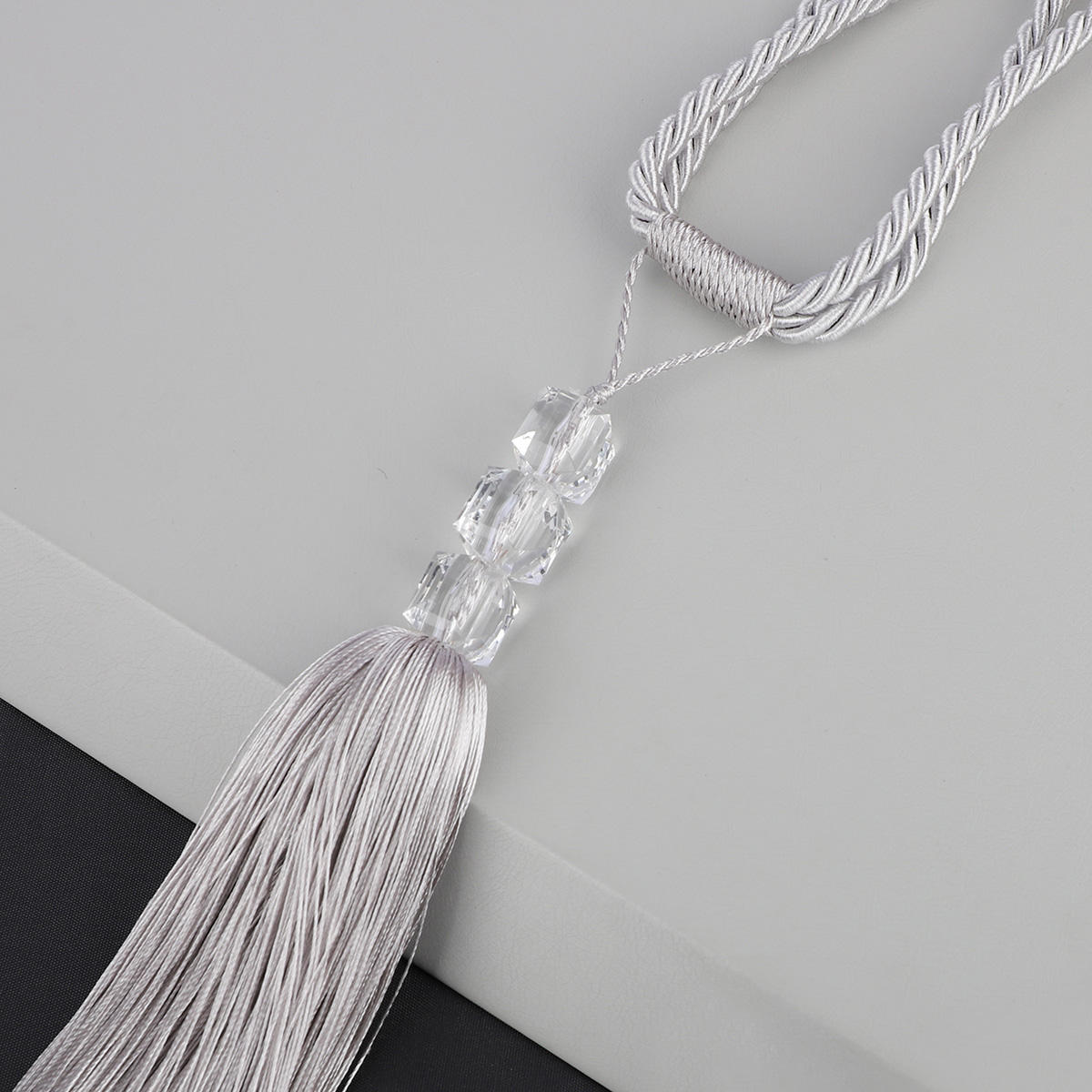 Modern Luxury High Quality Simple Crystal Shining Curtain Tieback Tassel Quality Decorative Accessory for Home Decor Price