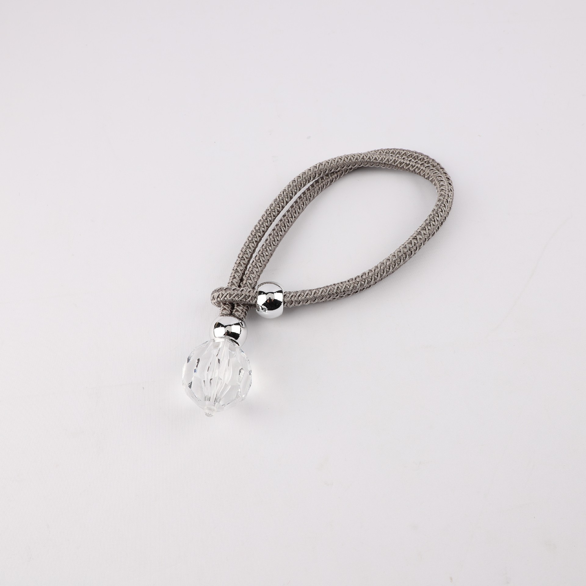 Designer Pick Custom Cream White Aesthetic Feeling Blackout Curtain Tie Back Classic Design for Curtain Poles Tracks Accessories