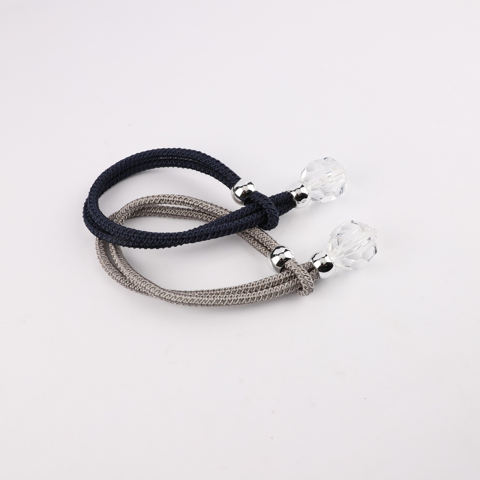 Designer Pick Custom Cream White Aesthetic Feeling Blackout Curtain Tie Back Classic Design for Curtain Poles Tracks Accessories