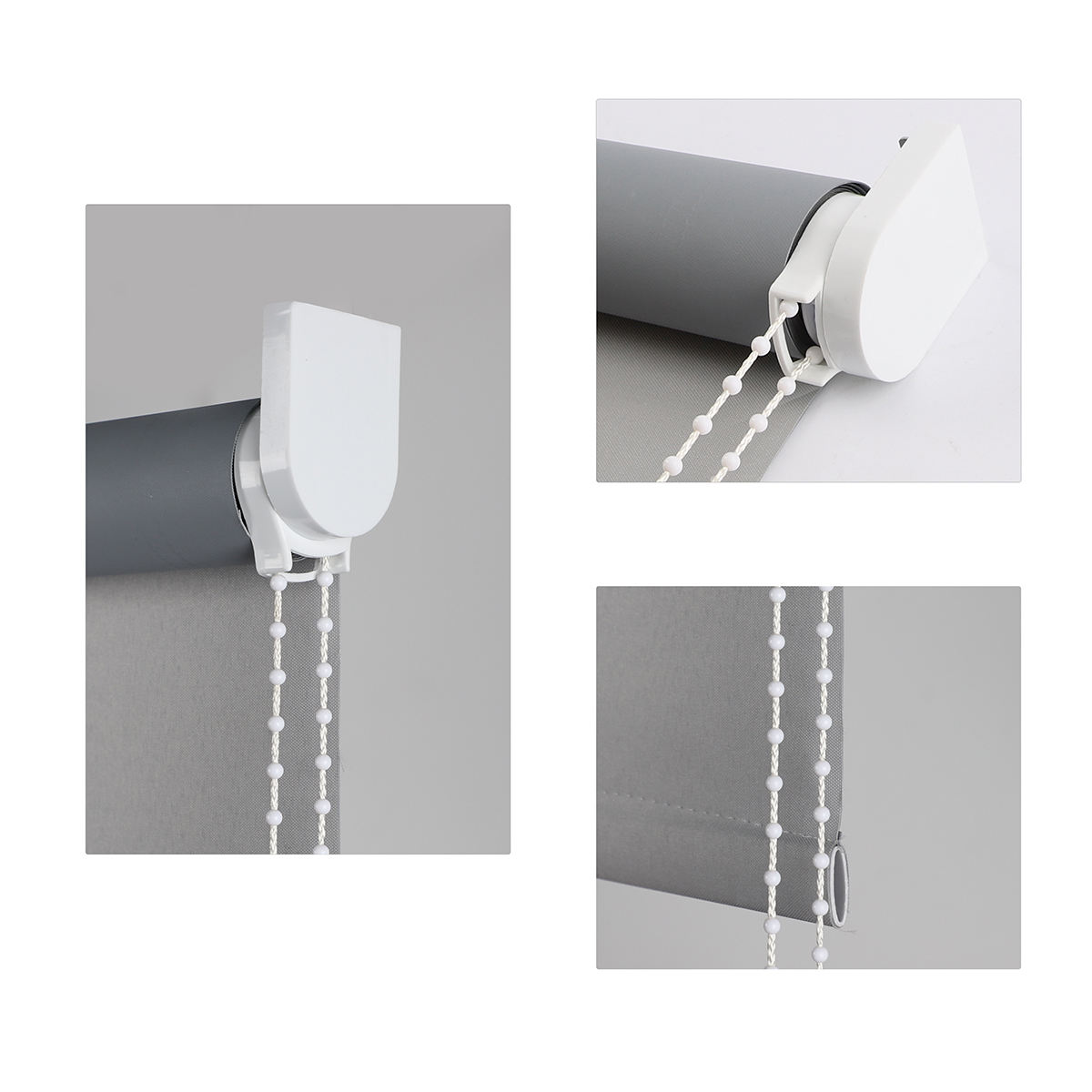 Customizable Polyester Durable Blinds Kitchen and Bathroom Roller Shades Horizontal Pattern Blinds