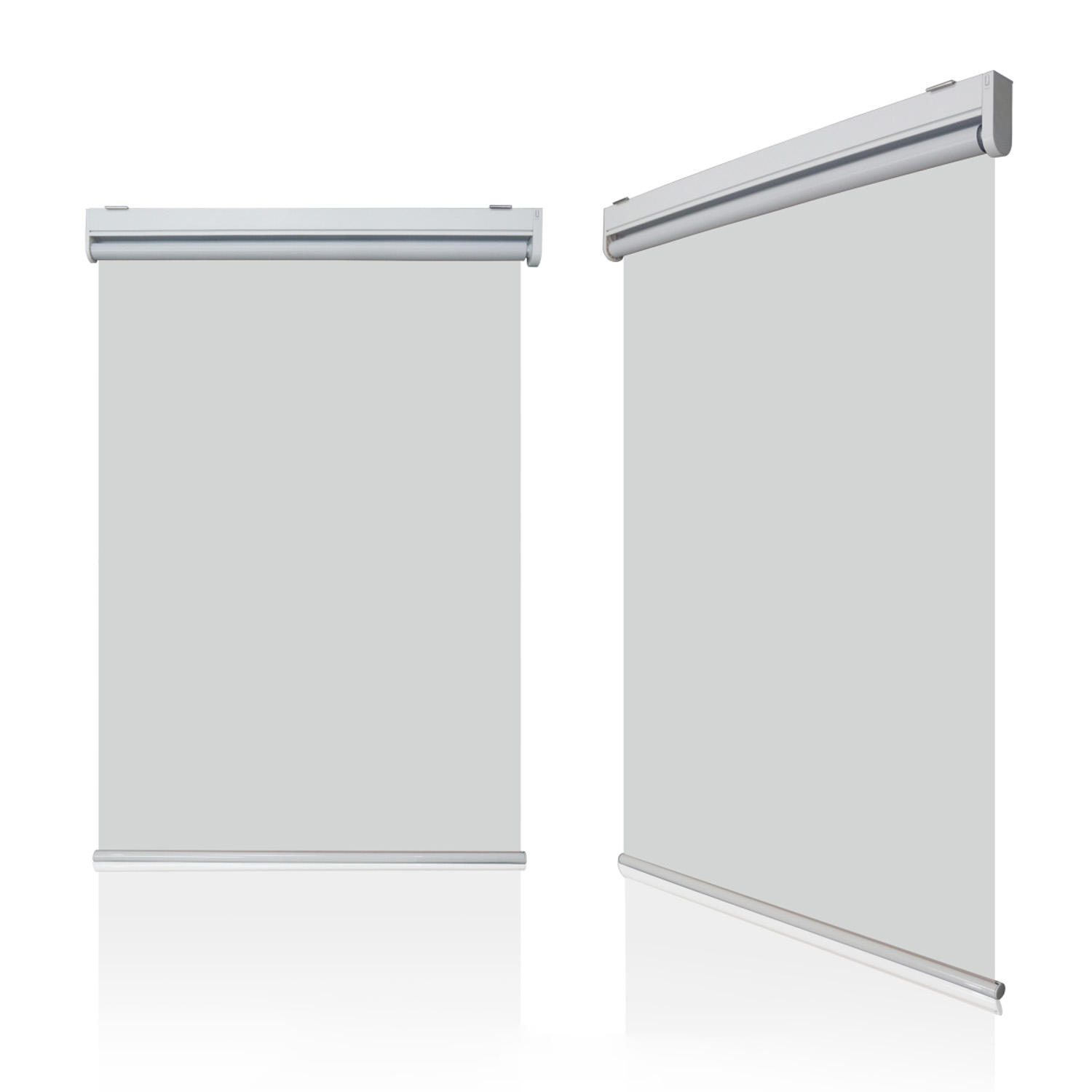 Customized 100% Blackout Cordless Pleated Roller Blinds for Windows Classic Office Hotels Factory Supplied No Drill Polyester