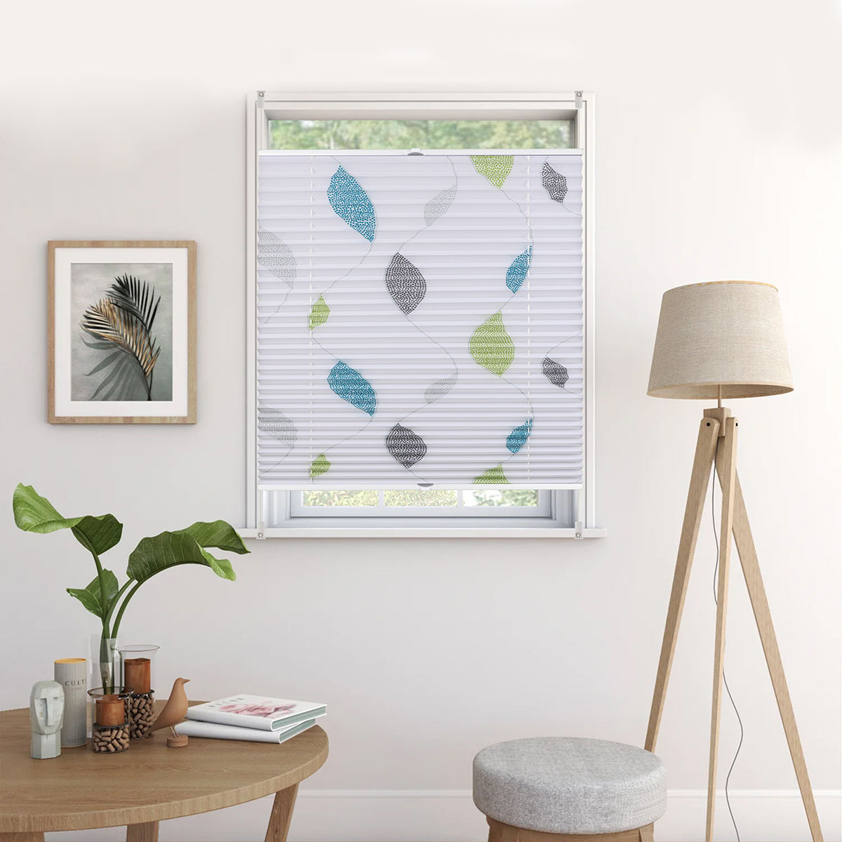 Manual Operation Polyester Roller Blind Day and Night Blackout Curtain for Home Window Shades & Shutters