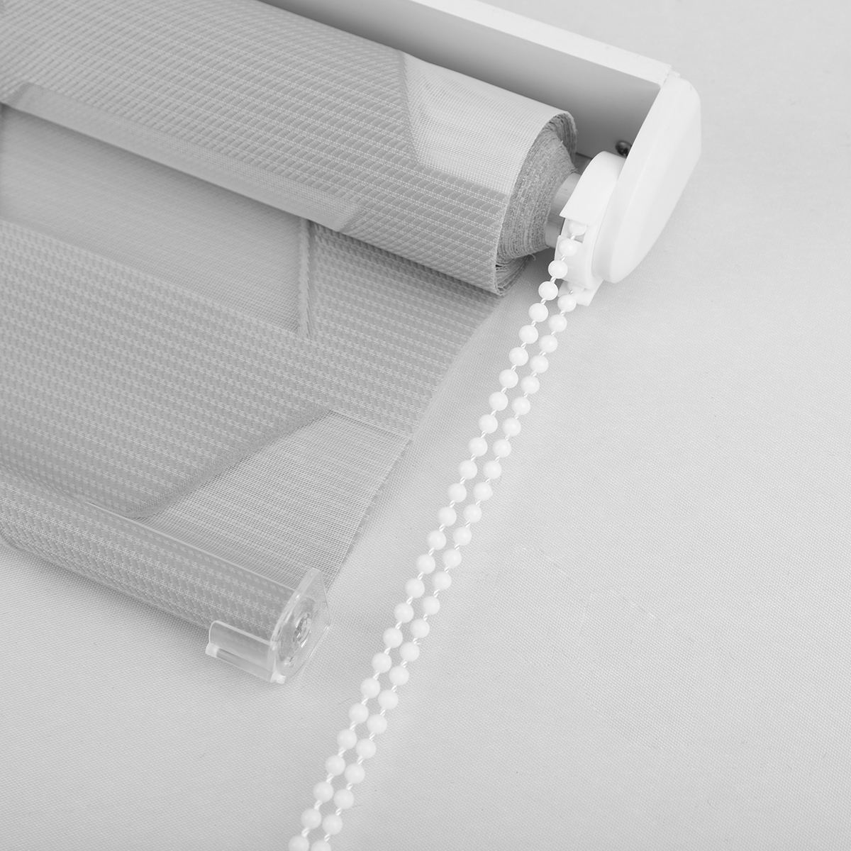 Customized Modern Electric Built-In Window Shading Zebra Pattern Roller Blinds Classic Design Indoors Free Sample