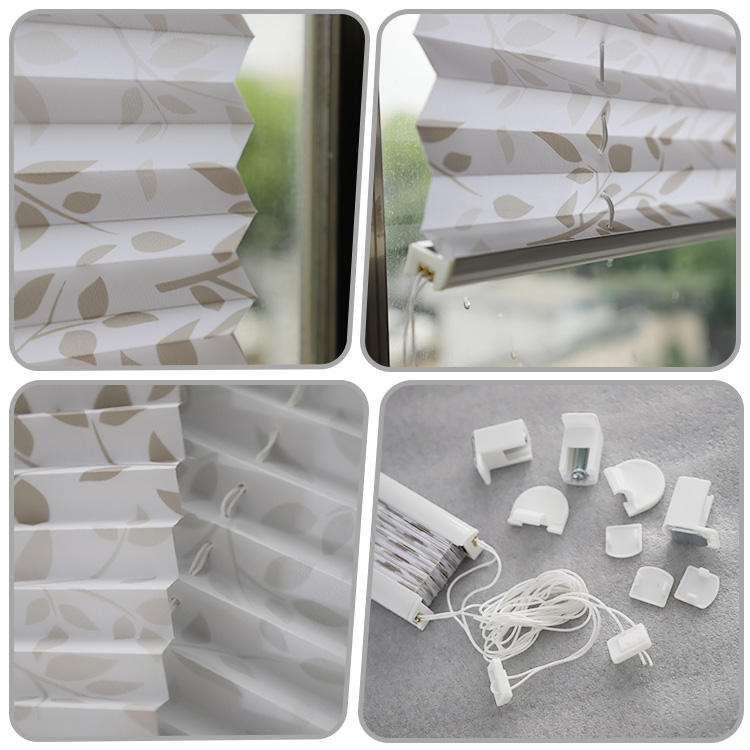 Day Night Cordless Honeycomb Blinds Fabric Windows Shades with Top-Down Bottom Feature for Home or Office