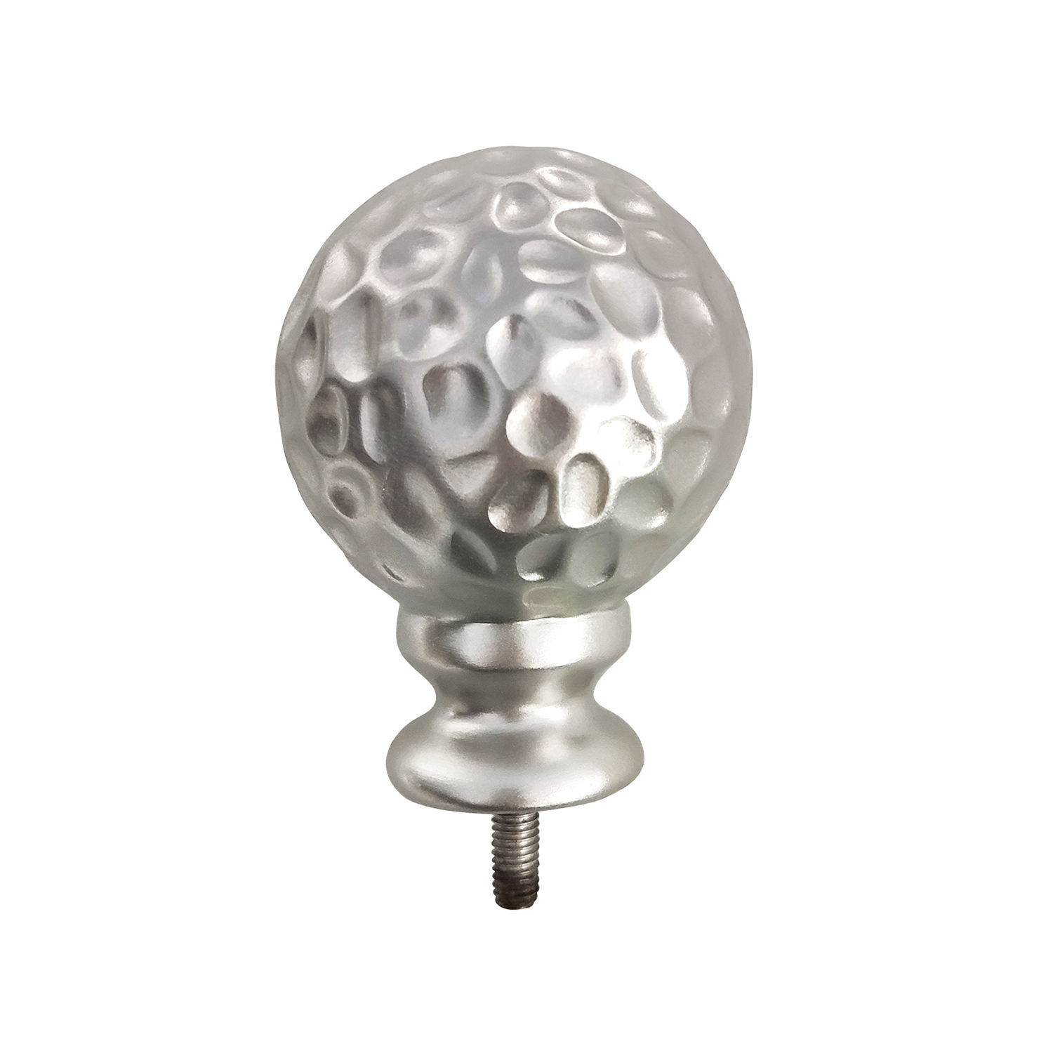 Wholesale Modern Eco-friendly Single Aluminum Alloy Curtain Rod Set with Finials Includes Accessories Curtains Customized Length