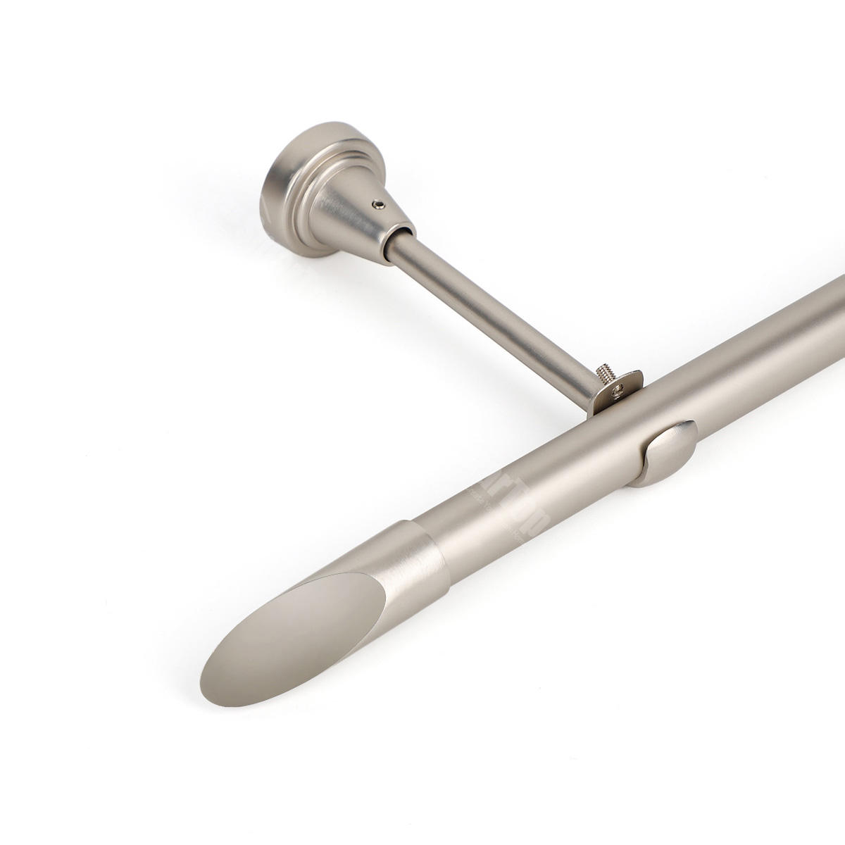 Modern Home Decor Accessory Elegant Curtain Track Set with New Design Extendable Metal Curtain Rods Modern Home Decor Accessory