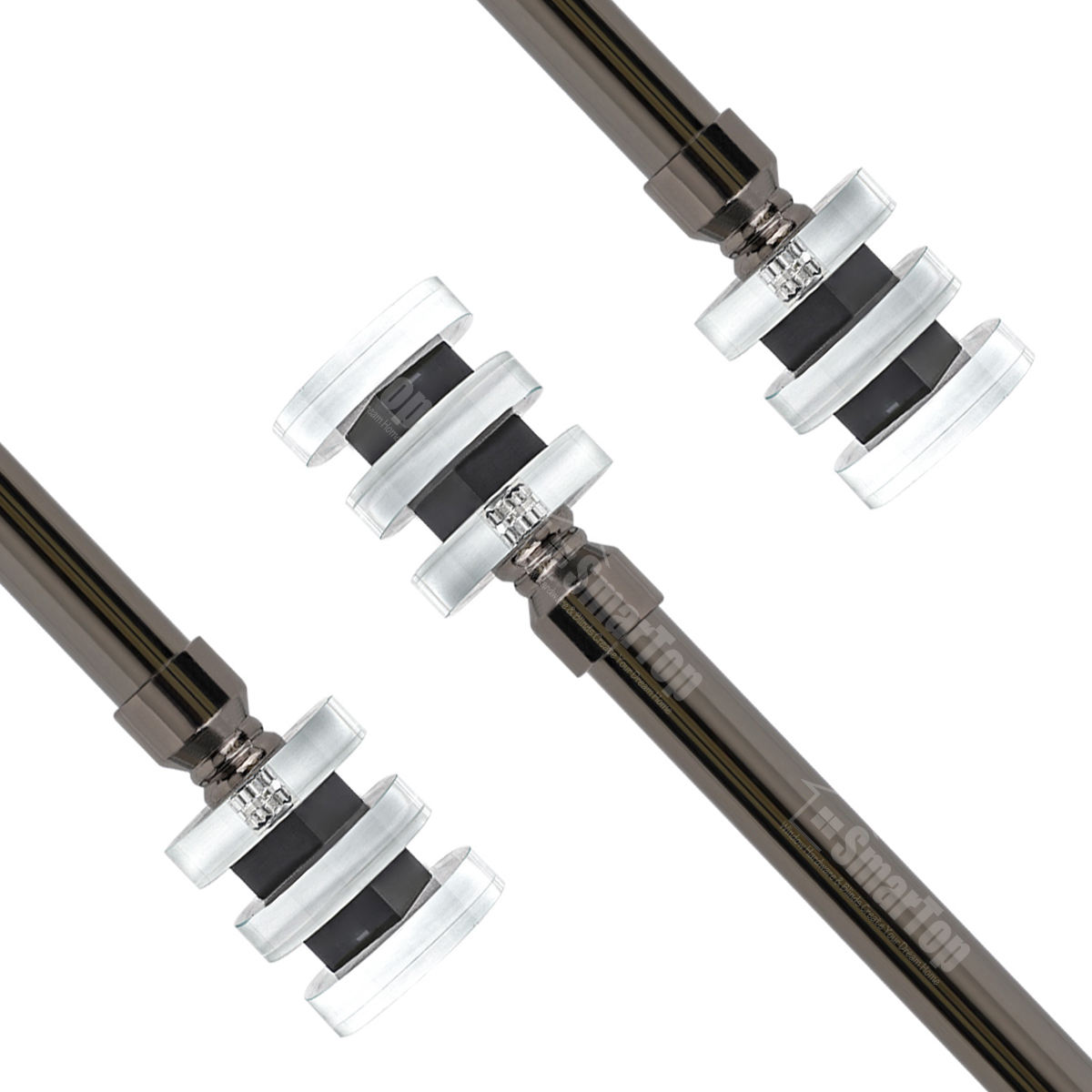 Modern Fancy Metal  Curtain Rod and Pole Eco-Friendly Custom Factory Accessories Premium Quality Tracks & Accessories