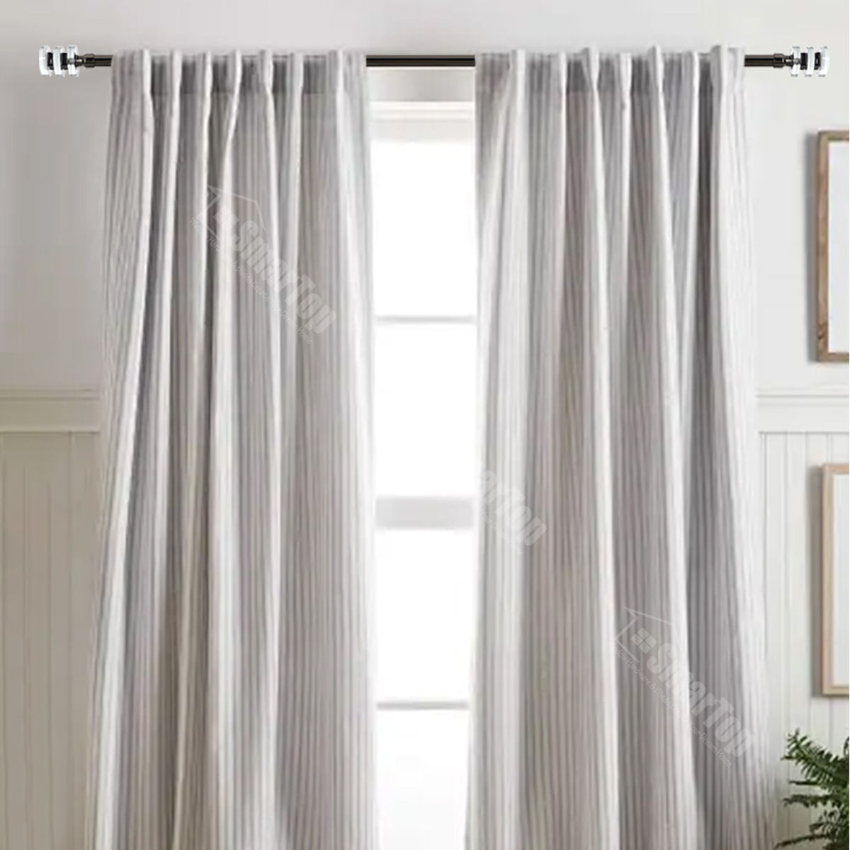 Modern Fancy Metal  Curtain Rod and Pole Eco-Friendly Custom Factory Accessories Premium Quality Tracks & Accessories