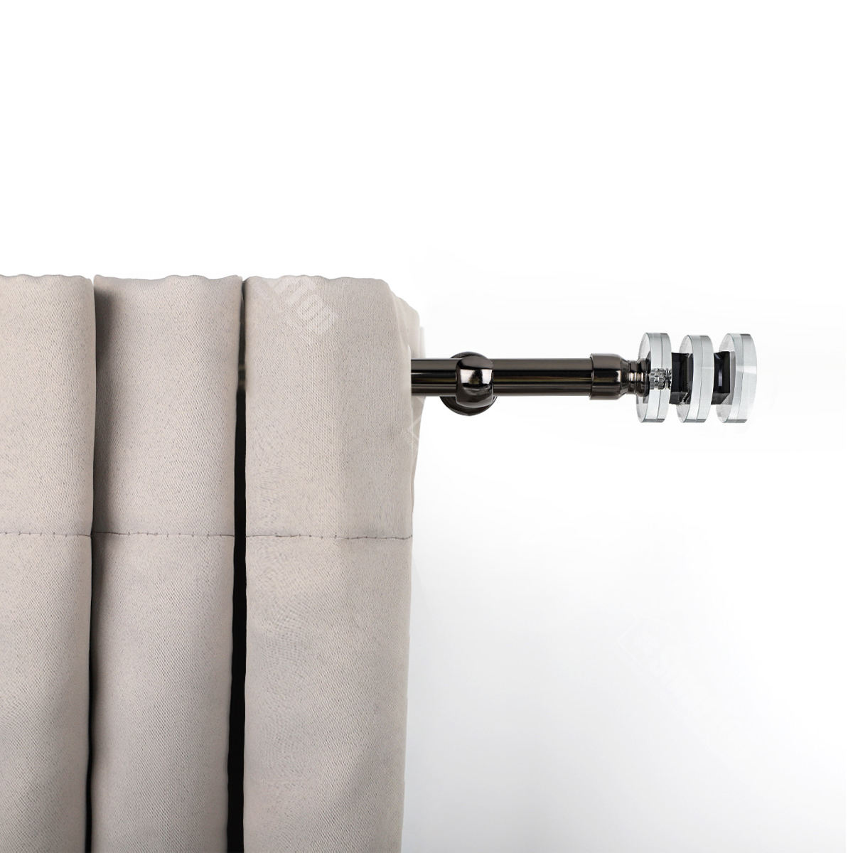 Modern Fancy Metal  Curtain Rod and Pole Eco-Friendly Custom Factory Accessories Premium Quality Tracks & Accessories