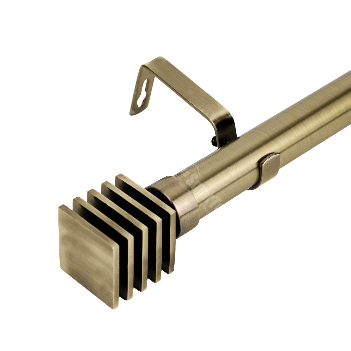 ISO9001 Certified Customized Design Modern Simple High Quality Extendable Metal Curtain Rod Curtain Poles Tracks Accessories