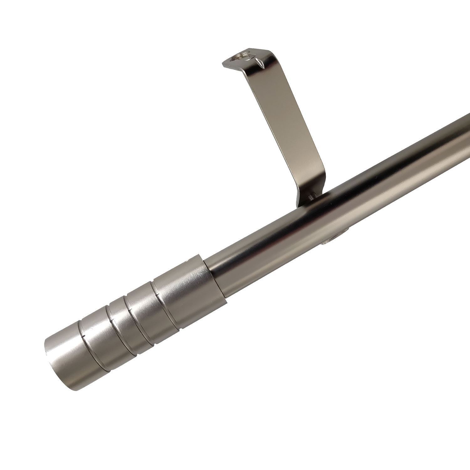 Hot Selling Simple and Modern Adjustable Extendable Stainless Steel Shower Bathroom Curtain Rod