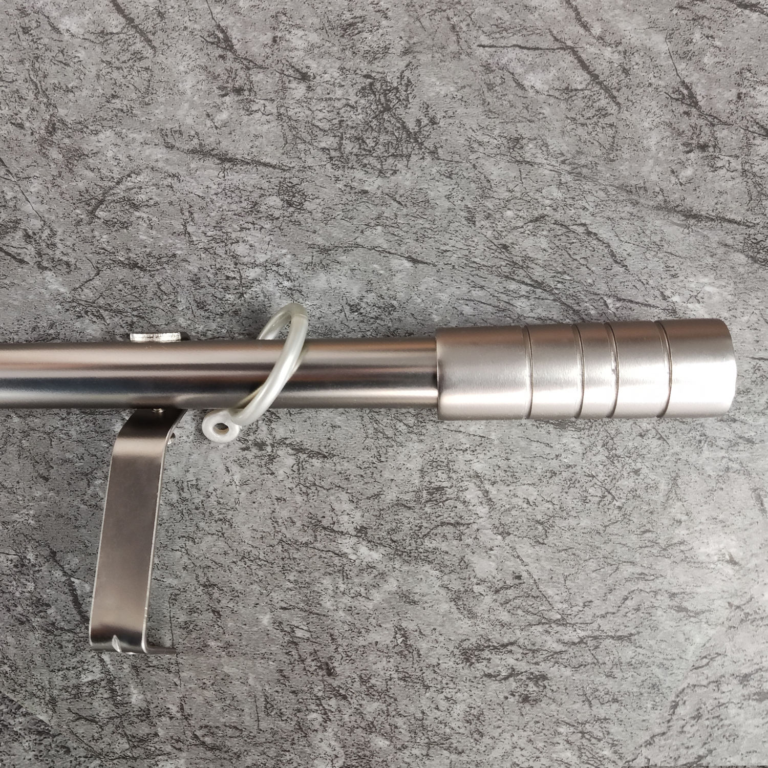 Hot Selling Simple and Modern Adjustable Extendable Stainless Steel Shower Bathroom Curtain Rod