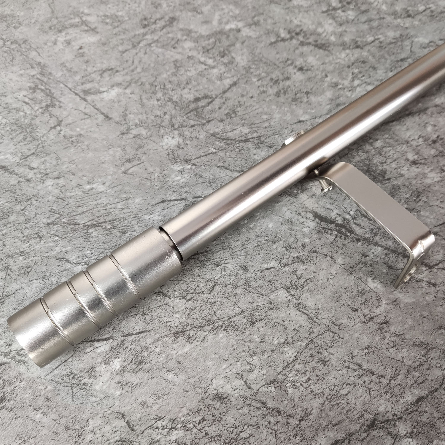 Hot Selling Simple and Modern Adjustable Extendable Stainless Steel Shower Bathroom Curtain Rod