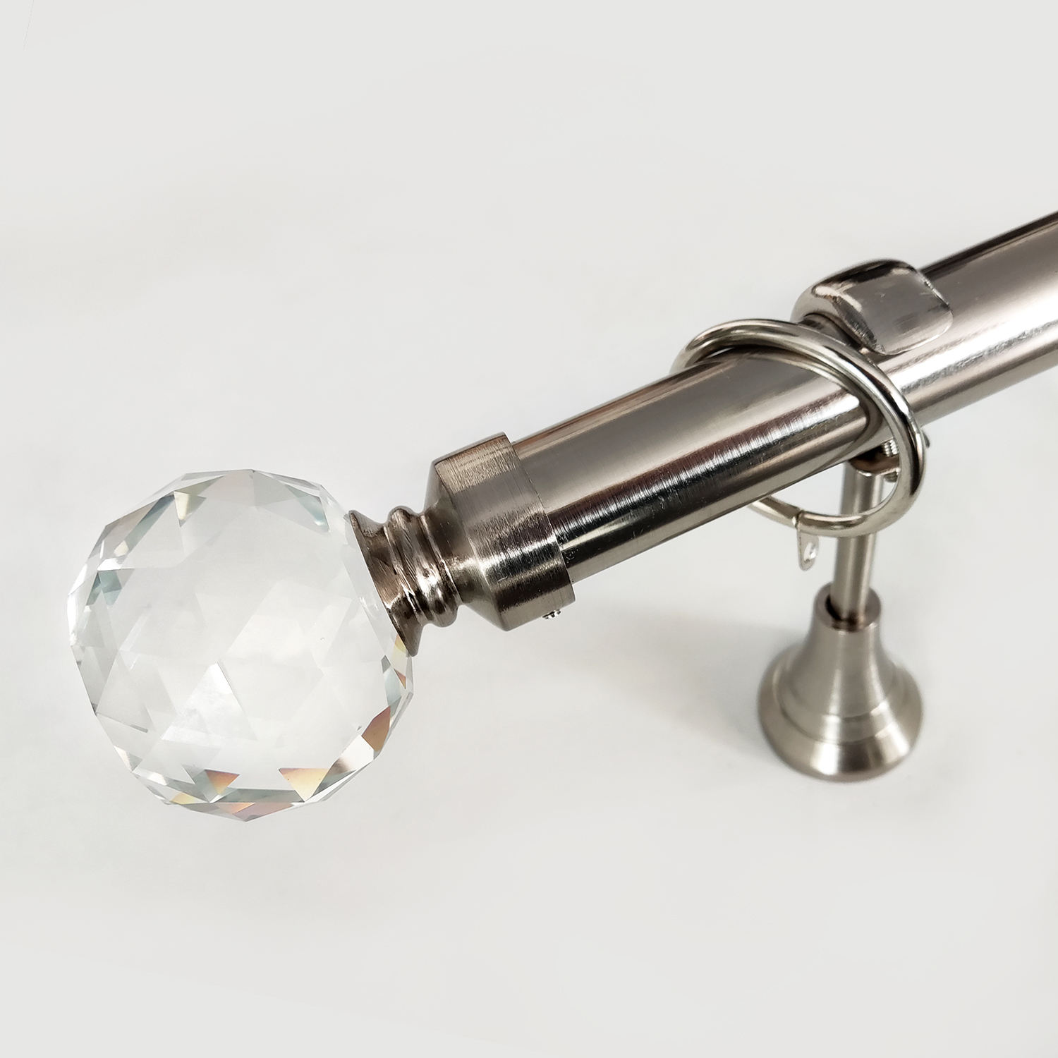 Factory Wholesale Curtain Poles Home Decorative Curtain Hardware Curtain Rod Set