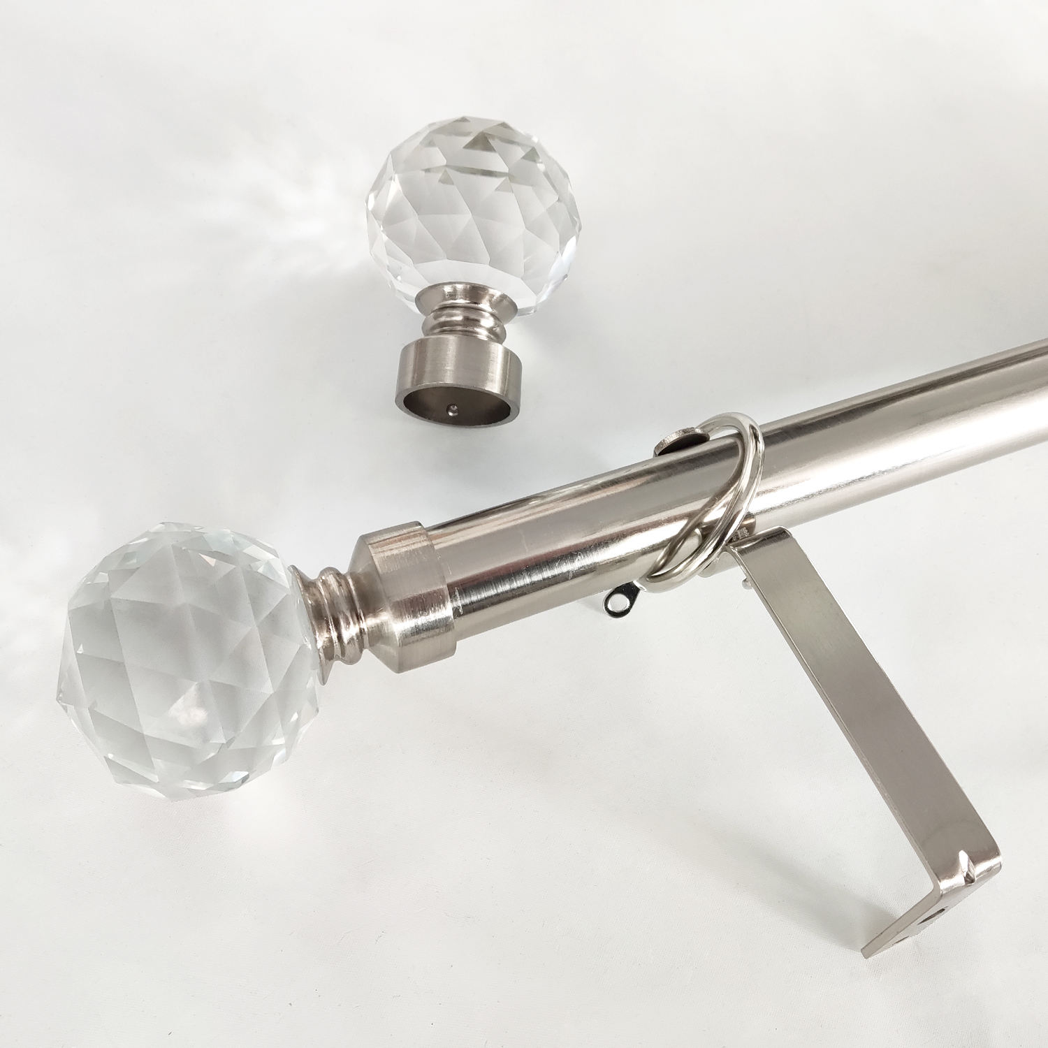 Factory Wholesale Curtain Poles Home Decorative Curtain Hardware Curtain Rod Set