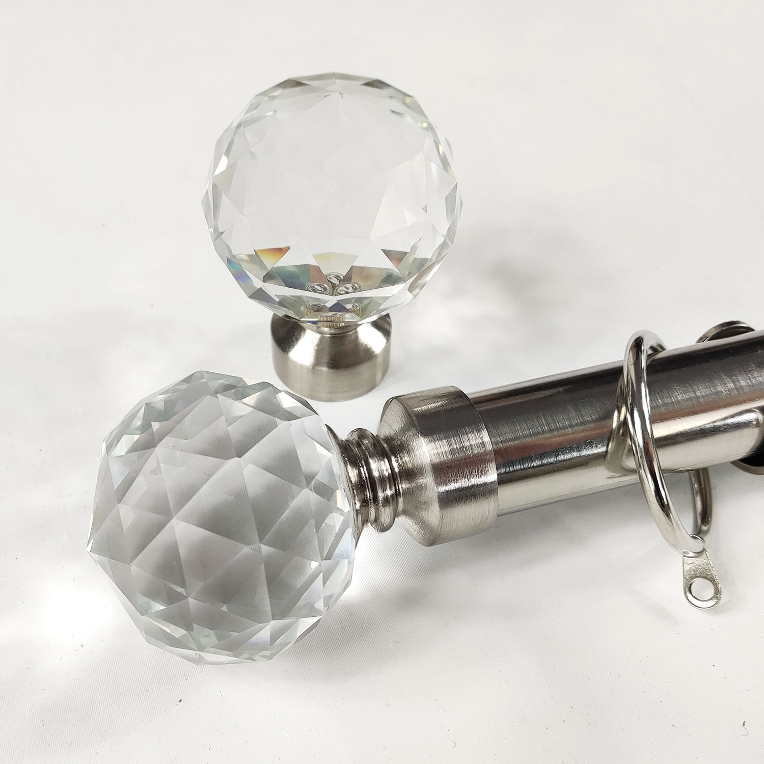 Factory Wholesale Curtain Poles Home Decorative Curtain Hardware Curtain Rod Set