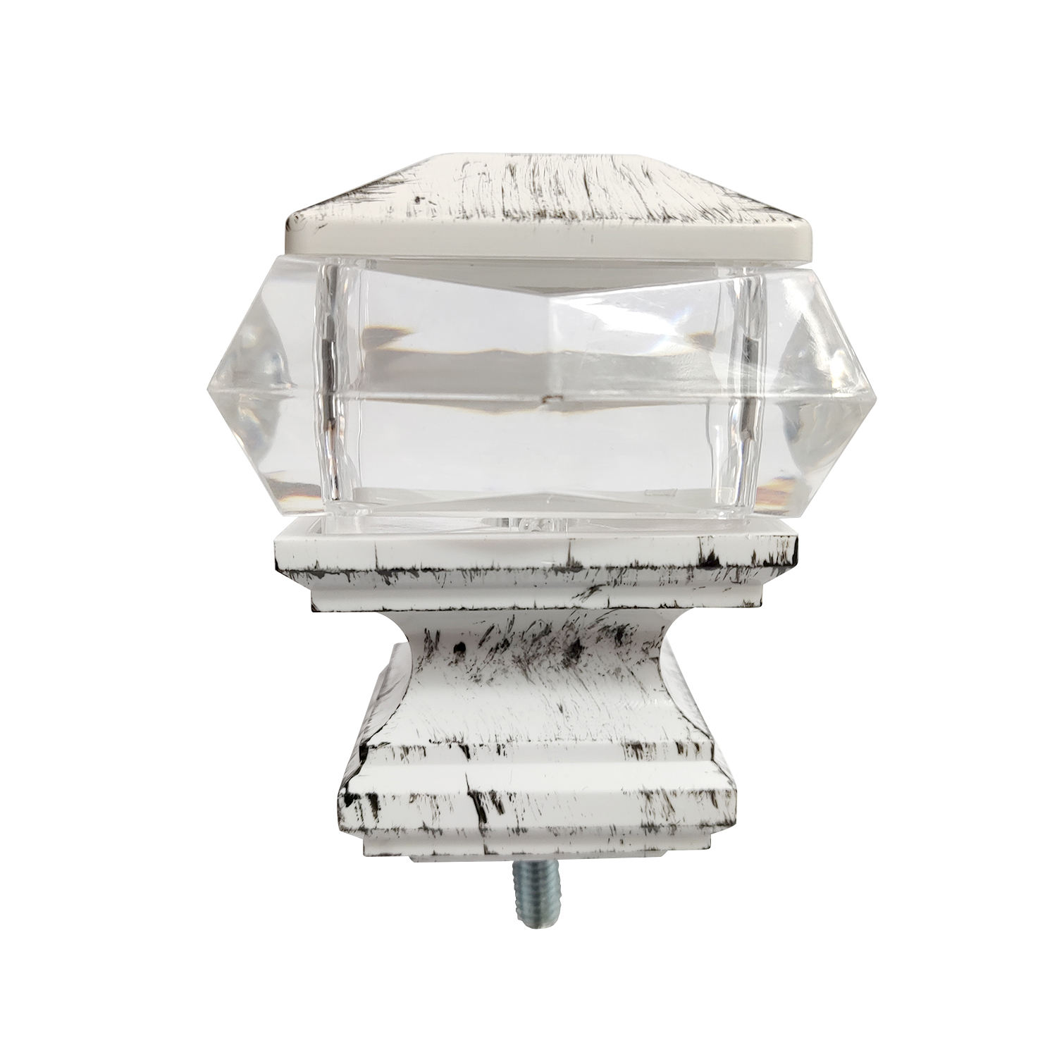 Customizable Adjustable Metal Head Finials Accessory Decorative Eco-friendly Curtain Rod Adjustable Extendable Curtain Poles