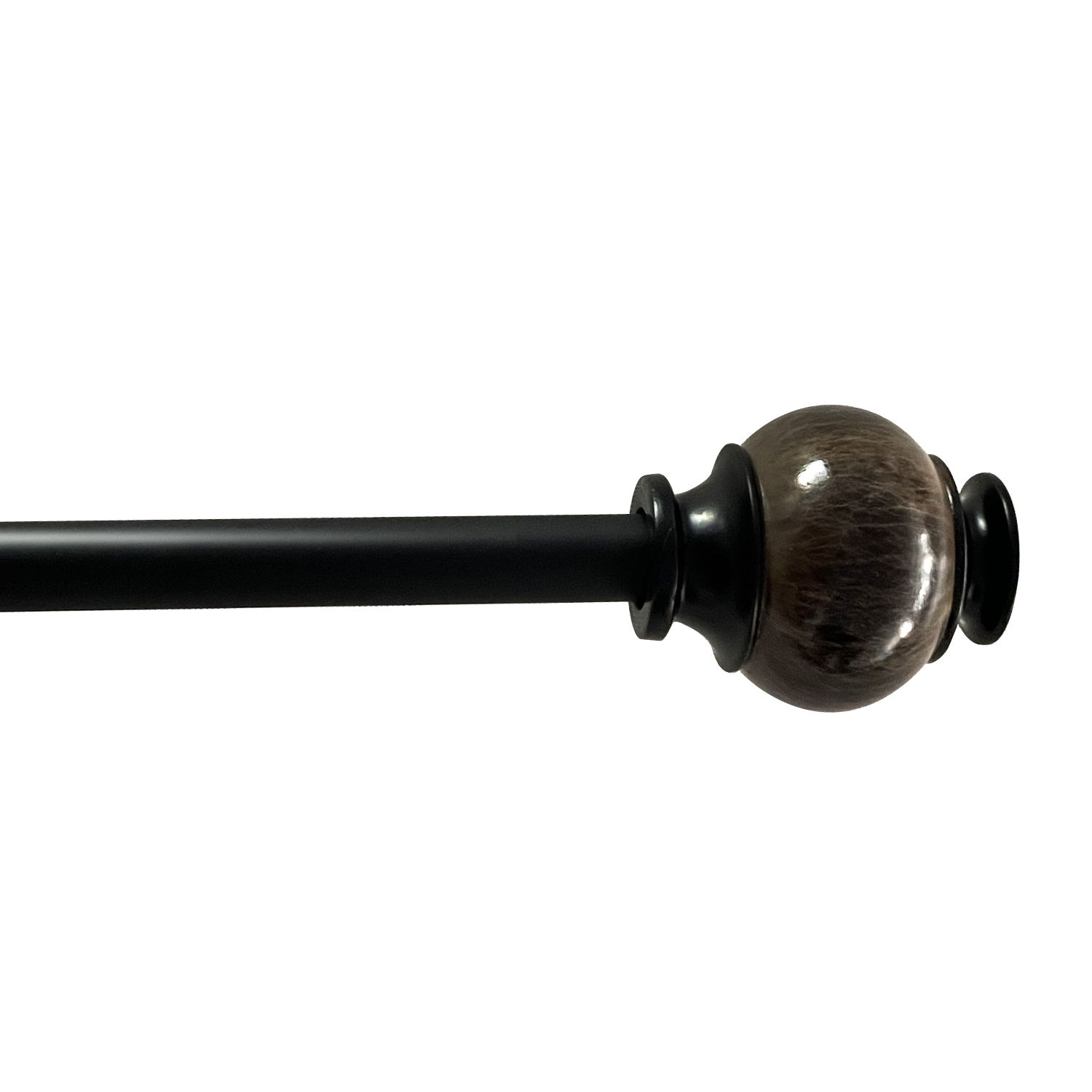 Modern Aluminum Alloy Eco-friendly Curtain Rod Pole Sets with Customized Length for Bedroom Home Decor Cheap Wholesale Curtains