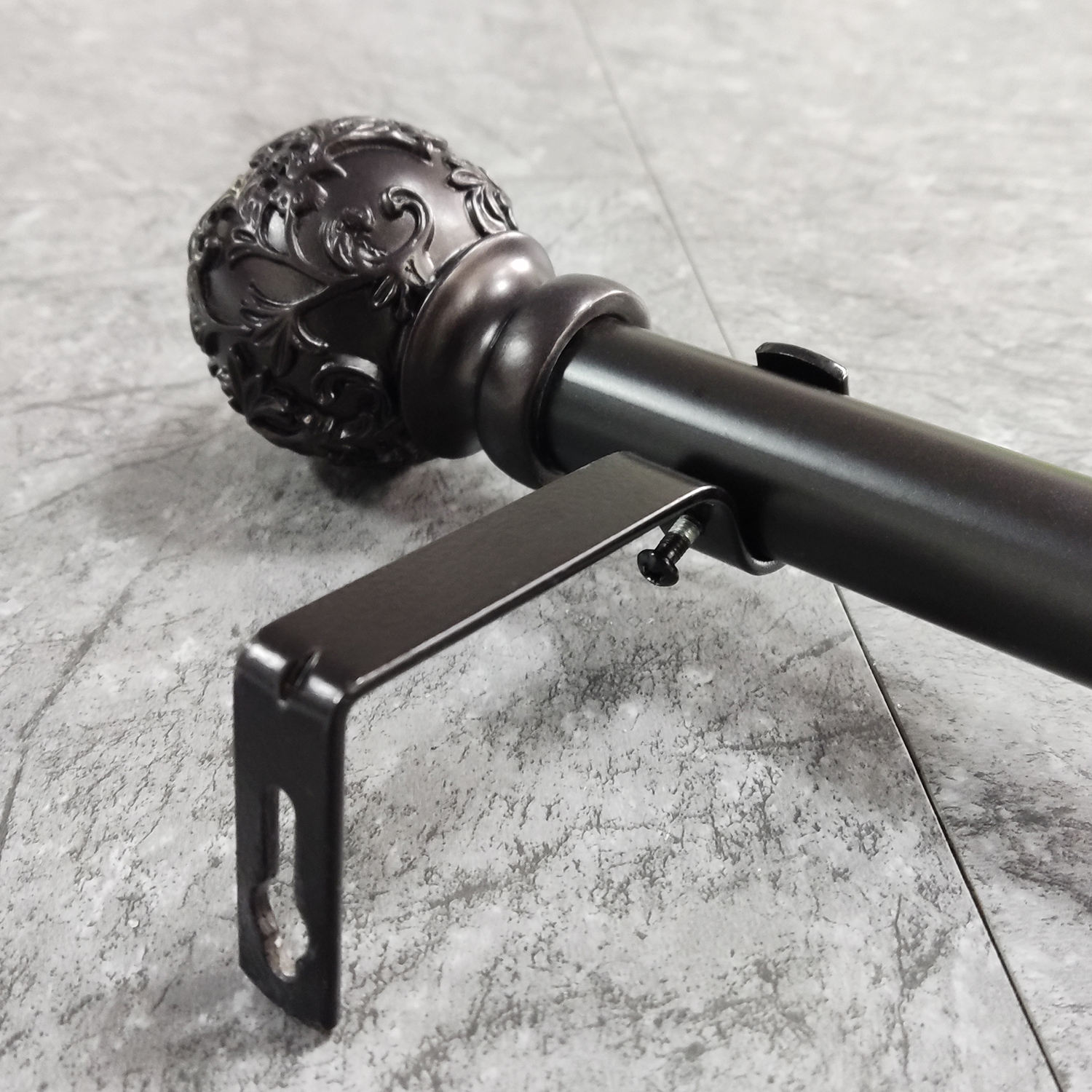 Best Selling Modern Metal Fashion Curtain Poles Set Wholesale Extendable Curtain Rods & Tracks Stylish Accessories