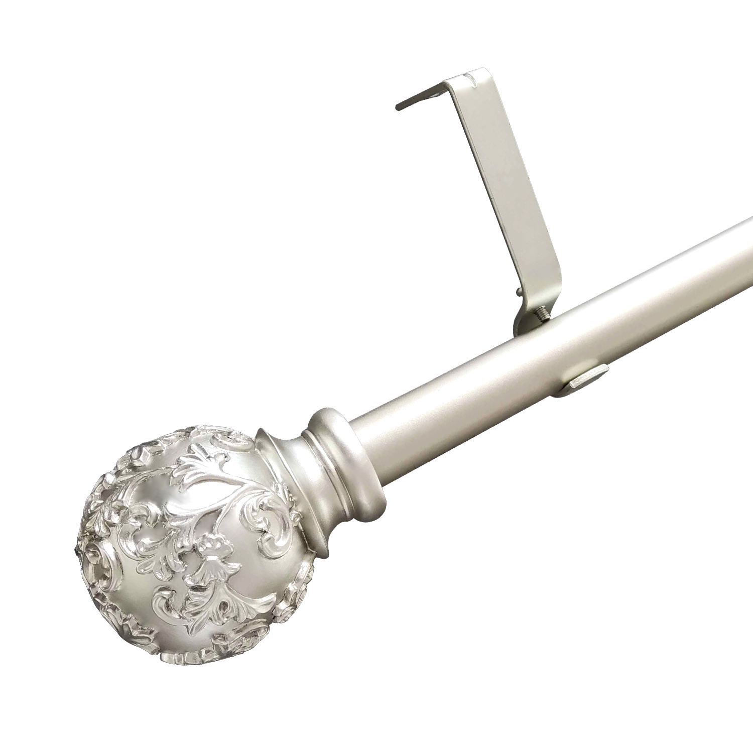 Best Selling Modern Metal Fashion Curtain Poles Set Wholesale Extendable Curtain Rods & Tracks Stylish Accessories