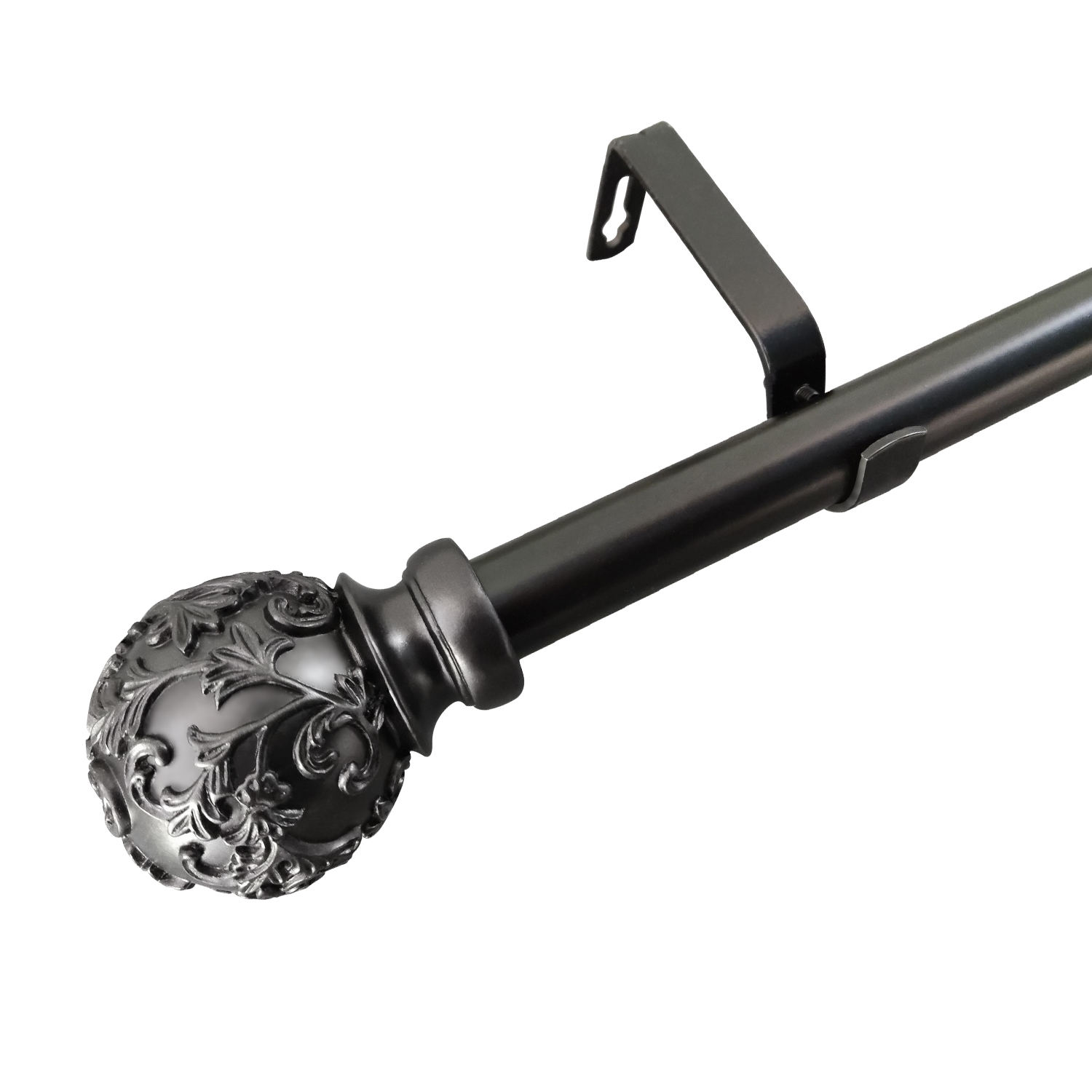 Best Selling Modern Metal Fashion Curtain Poles Set Wholesale Extendable Curtain Rods & Tracks Stylish Accessories