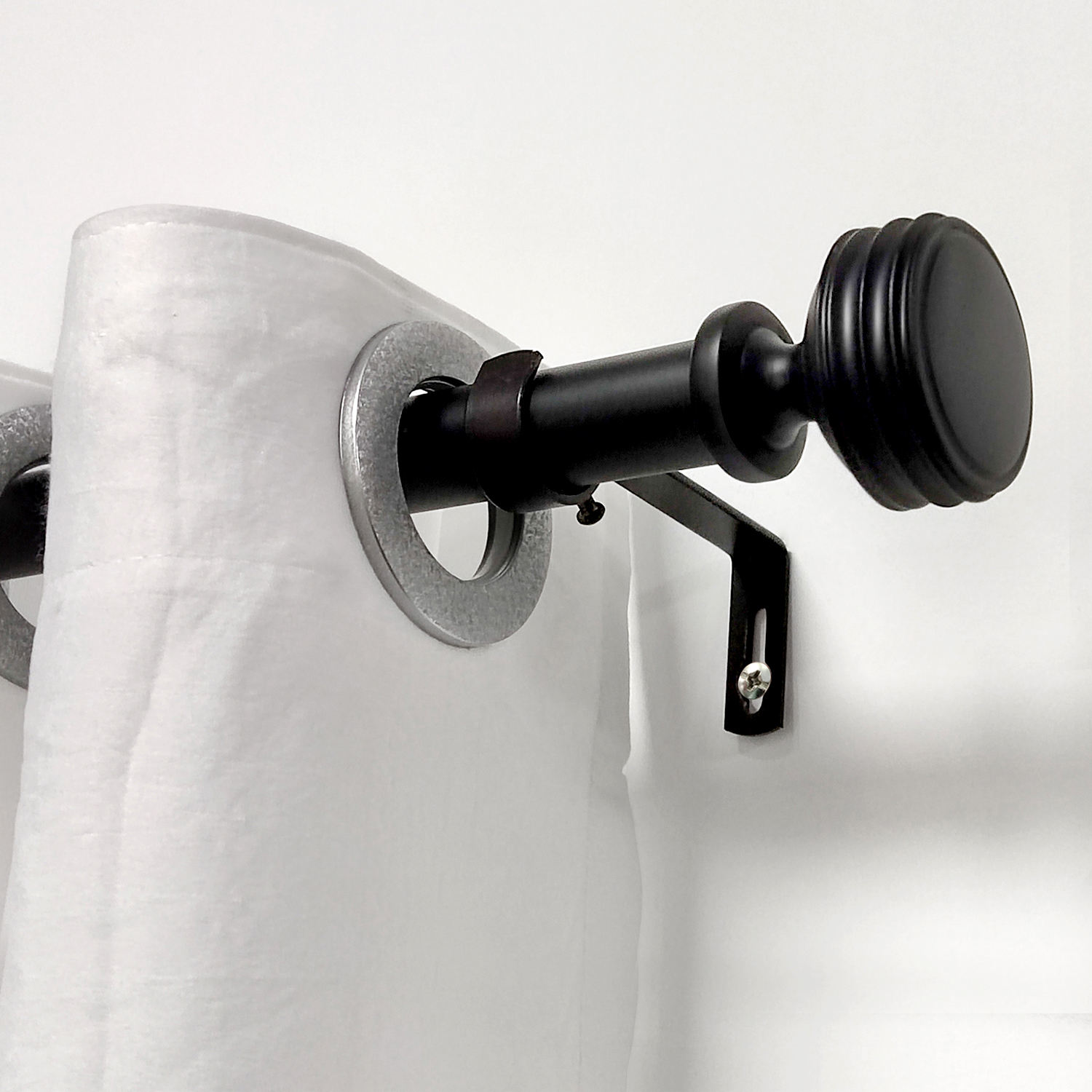 Cheap Adjustable Metal Curtain Rods for Windows Curtain Rods Set