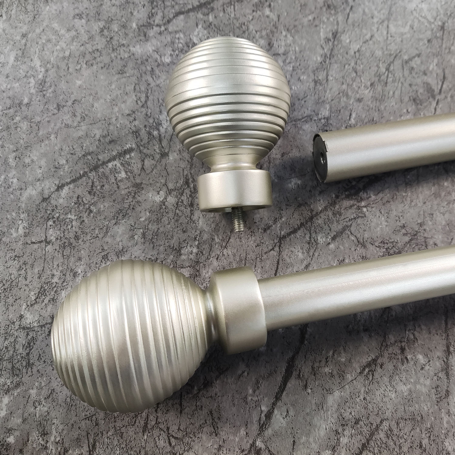 Customize Curtain Rod Set Curtain Poles Home Decorative Metal Curtain Pole