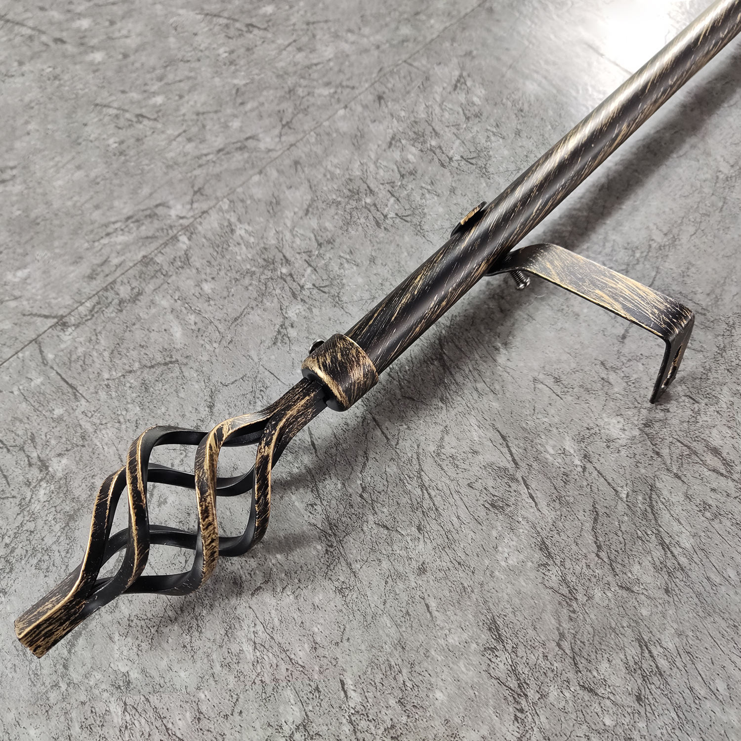 Factory Direct Supply Curtain Rods for Windows Extendable Iron Curtain Rods Curtain Rod and Accessories