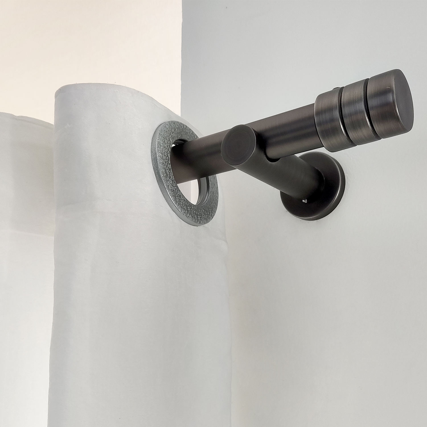 Living Room Drapers Rods Decorating Simple Long Metallic Curtain Poles Rods Set Drapery Rods Set