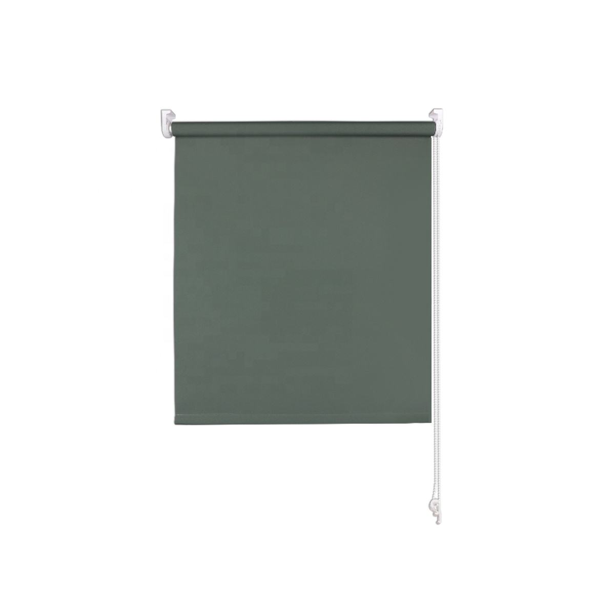 Wholesale Classic Style Blackout Window Roller Blinds Built-In Polyester Fabric Shades and Shutter for Hotels Technique Plain