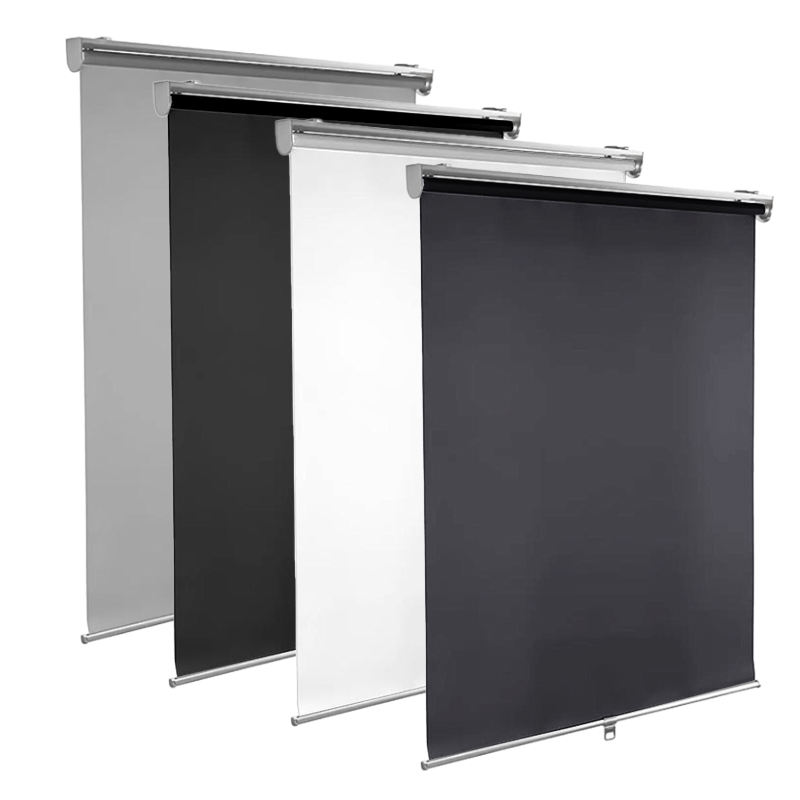 Smartop Indoor Cordless Spring Roller Blinds Shades Built-In Skylight Manual Electric Automated Motorized Window Blinds