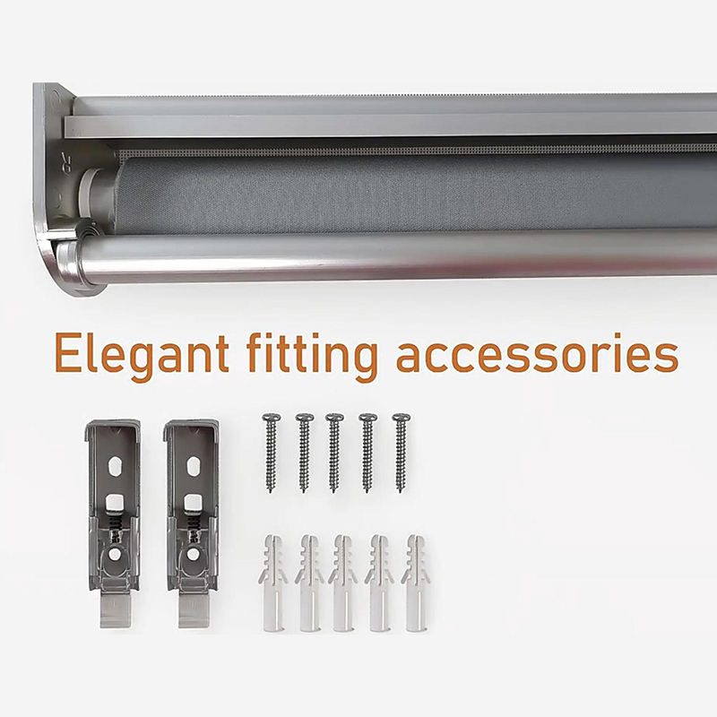 Smartop Indoor Cordless Spring Roller Blinds Shades Built-In Skylight Manual Electric Automated Motorized Window Blinds