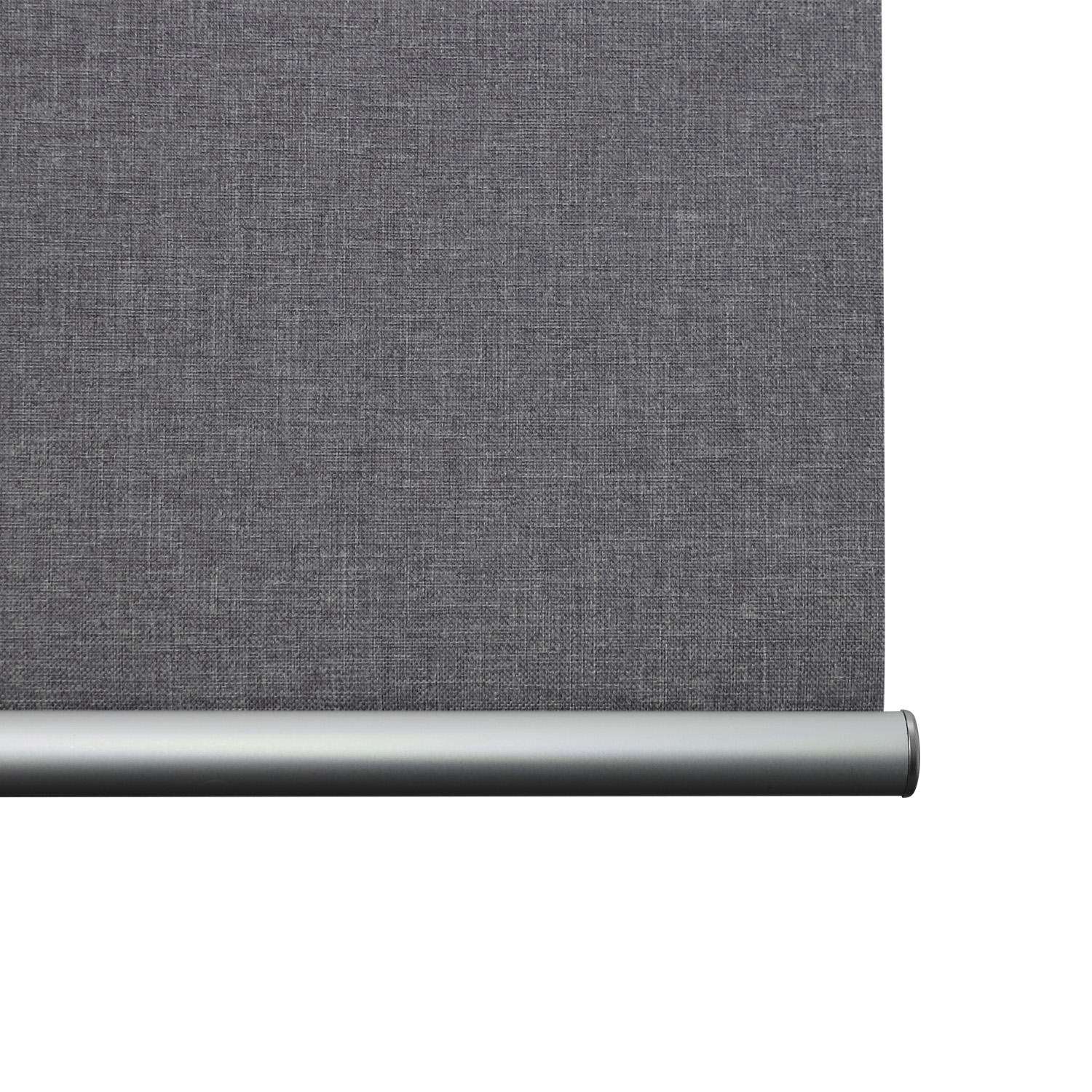 Factory Price Persiana Customized Light Grey Single Layer Built-In Modern Polyester Roller Blind with Free Sample for Window