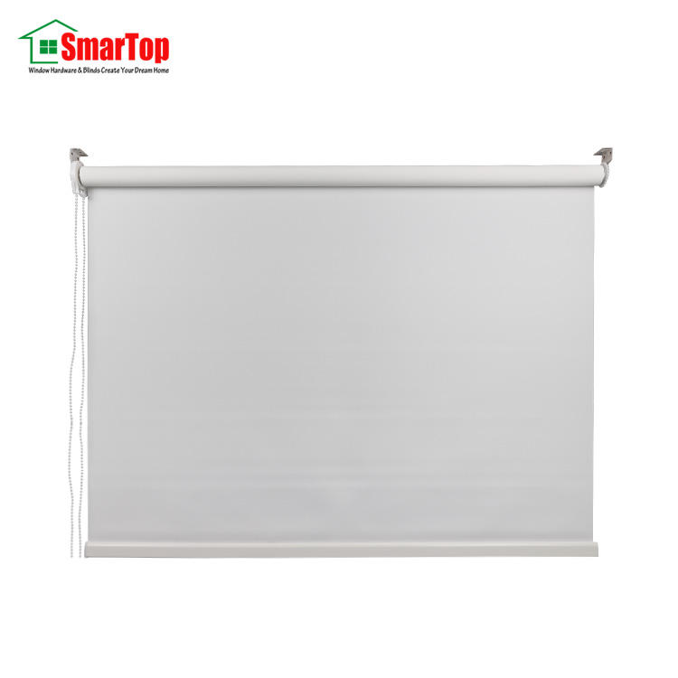 Modern Custom Blackout Motorized Roller Blinds Wholesale Home Office Bedroom Window Manual Windproof Roller Blind Free Sample