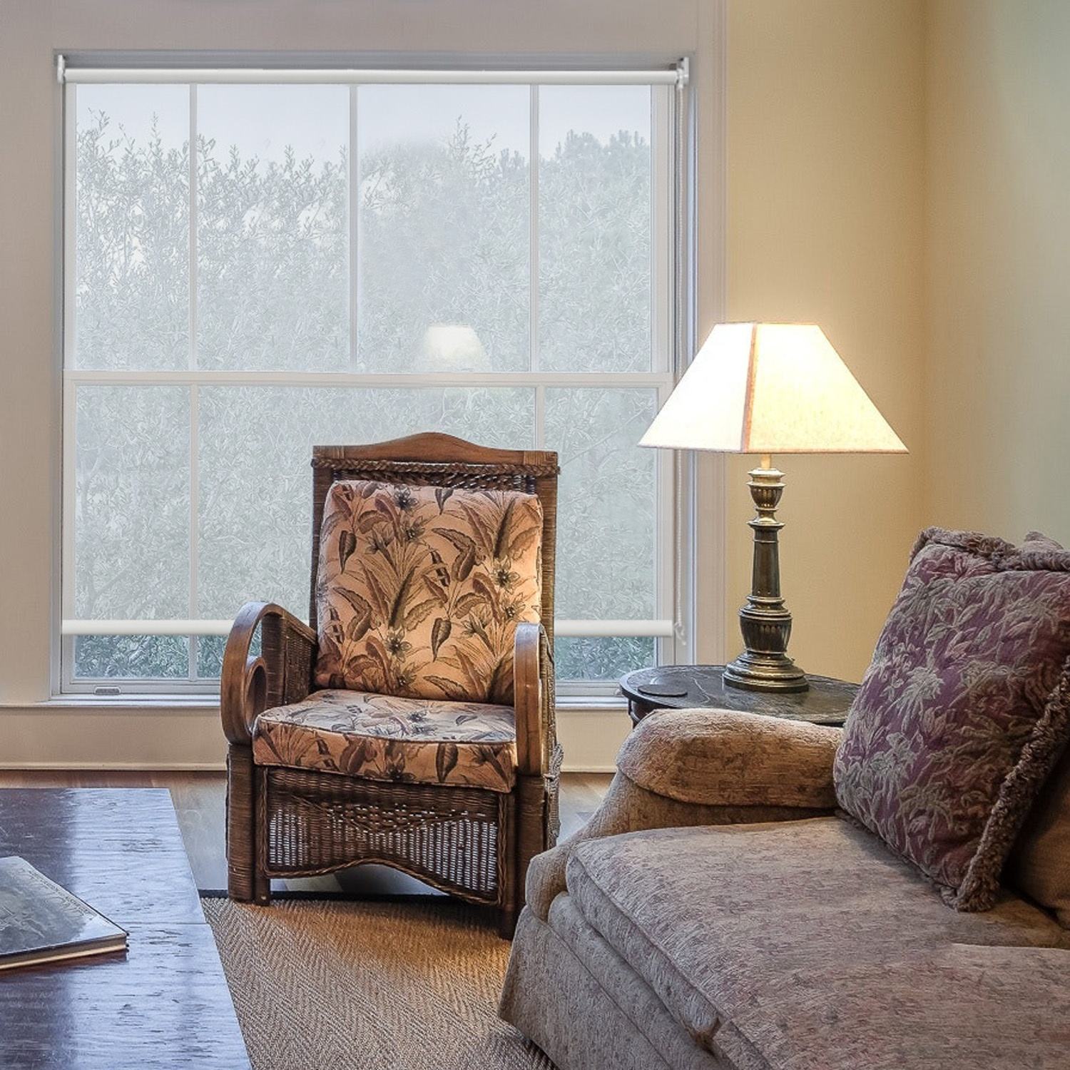 High Quality Custom Polyester Roller Blinds Wholesale Manual Spring Shades Shutters for Office Windows Great for Office Use