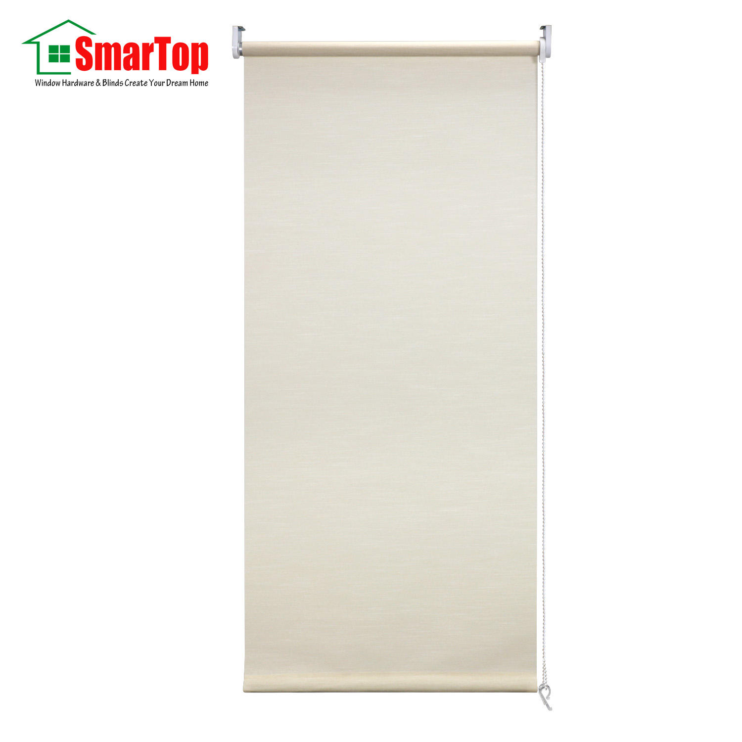 High Quality Custom Small Window Roller Blinds Wholesale Manual Shades Yellow White Built-in Installation Free Sample Plain