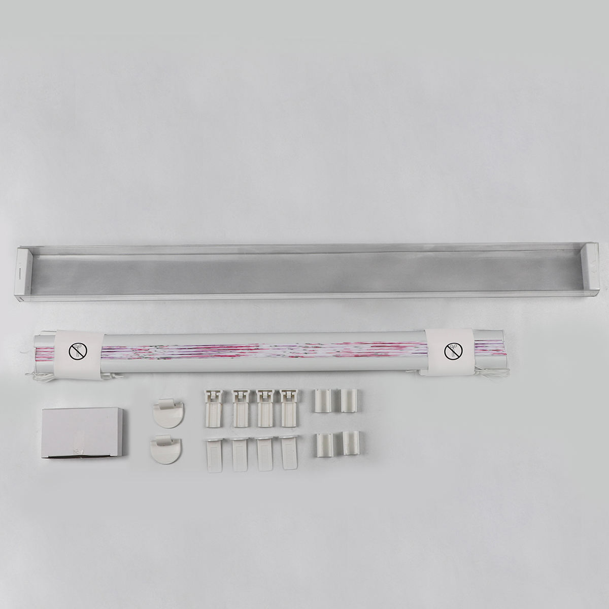 New Day Night Pink Printed Cordless Blinds Fabric Windows Shades Blinds No Drill with Top-Down Bottom Feature for Home or Office