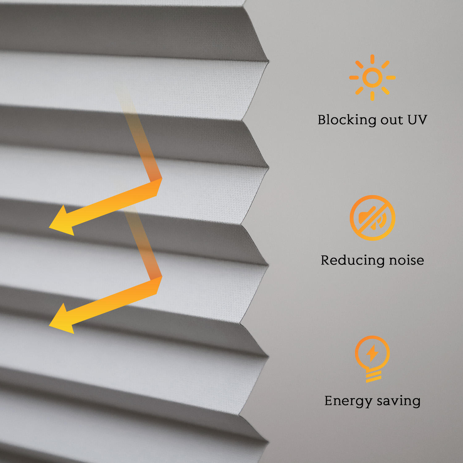 Wholesale Modern Safe Cordless Roller Pleated Blinds with Anti UV & Eco-Friendly Features for Skylight Horizontal Blackout