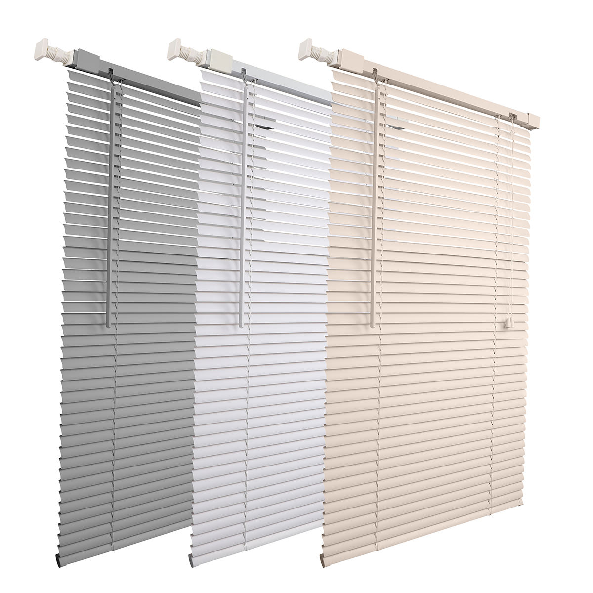 Manufacture Modern Window Blackout PVC Venetian Blinds Waterproof Indoor Cordless Aluminum Venetian Blinds
