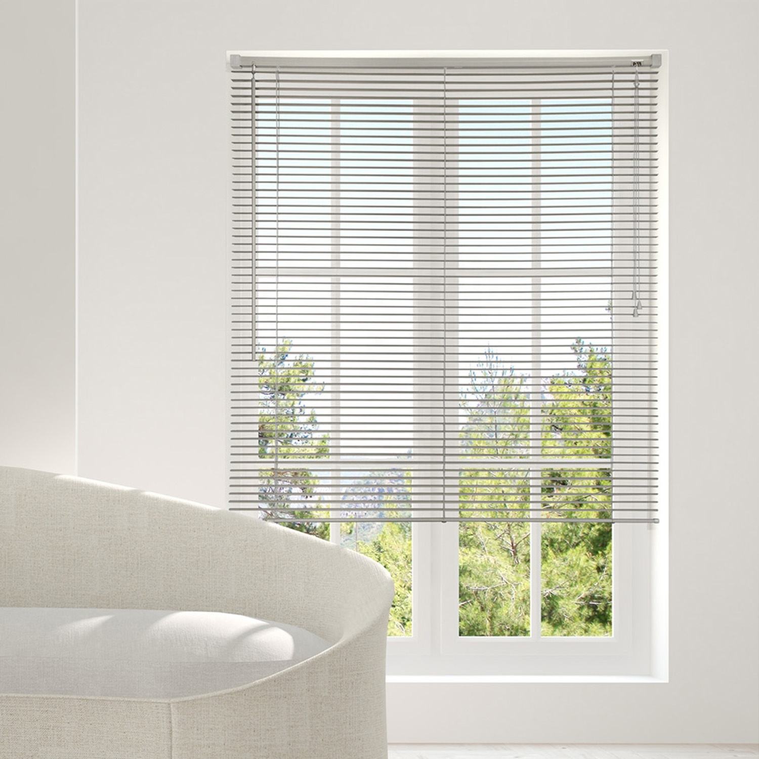 Smartop VBPL1031 PVC Venetian Blinds High Quality Modern Design for French Windows All-season Use
