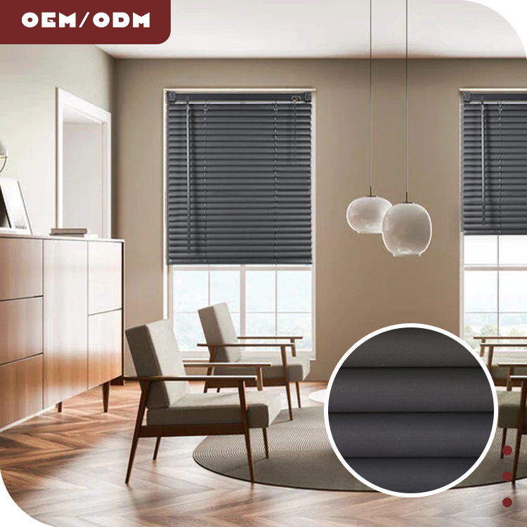 Modern Design Style PVC Venetian Blinds High Quality Blackout Window Roller Perfect Fit & Plain Technique Wholesale