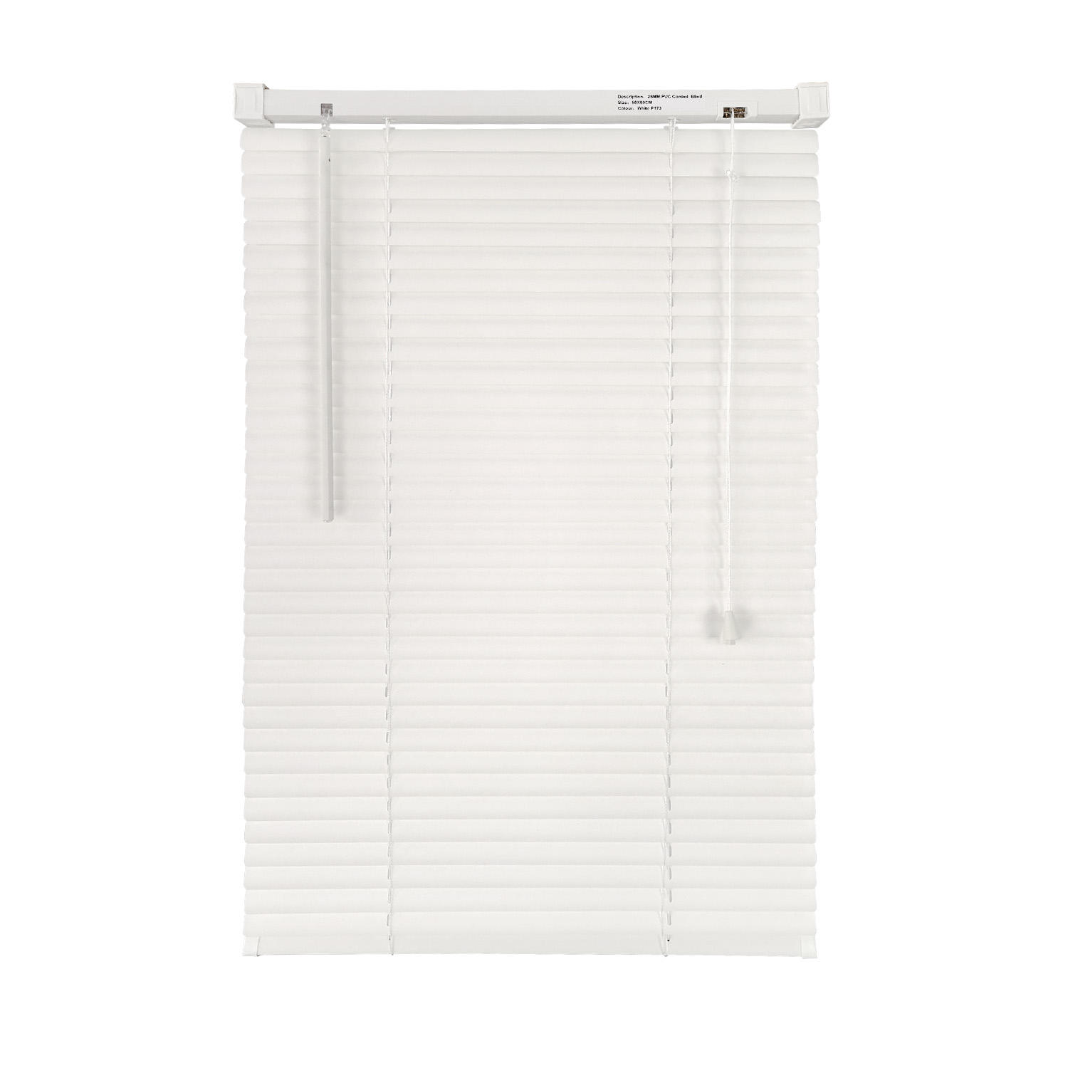 25mm Cordless Pleated Blinds PVC Venetian Blinds Window Cordless Venetian Blinds